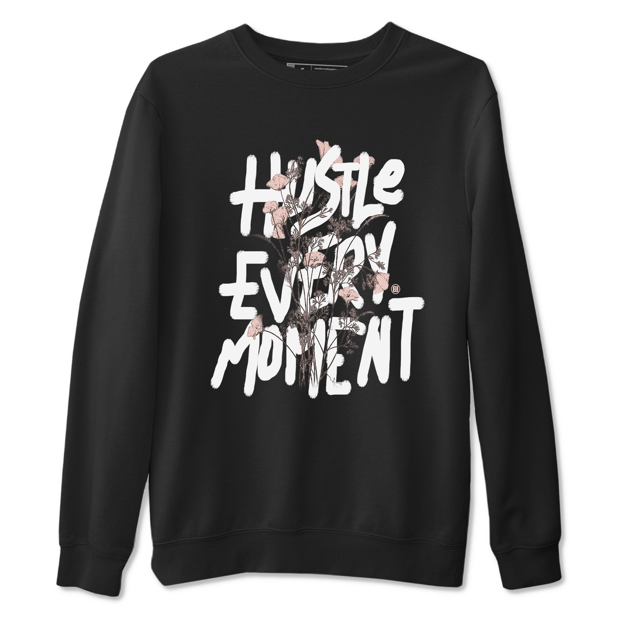 11s Legend Pink shirts to match jordans Hustle Every Moment sneaker match tees Air Jordan 11 WMNS Legend Pink Drip Gear Zone streetwear brand Black 2 unisex cotton tee