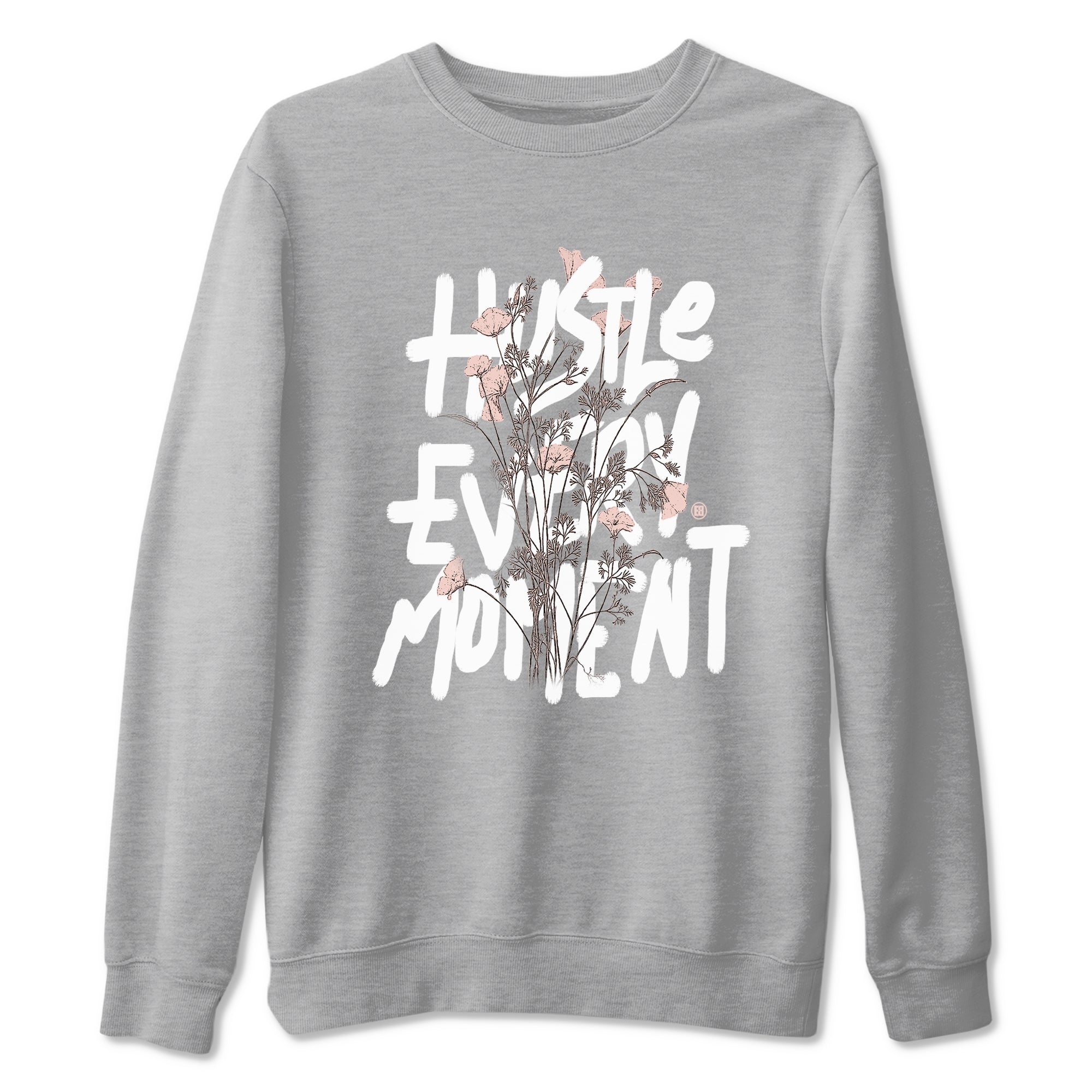 11s Legend Pink shirts to match jordans Hustle Every Moment sneaker match tees Air Jordan 11 WMNS Legend Pink Drip Gear Zone streetwear brand Heather Grey 2 unisex cotton tee