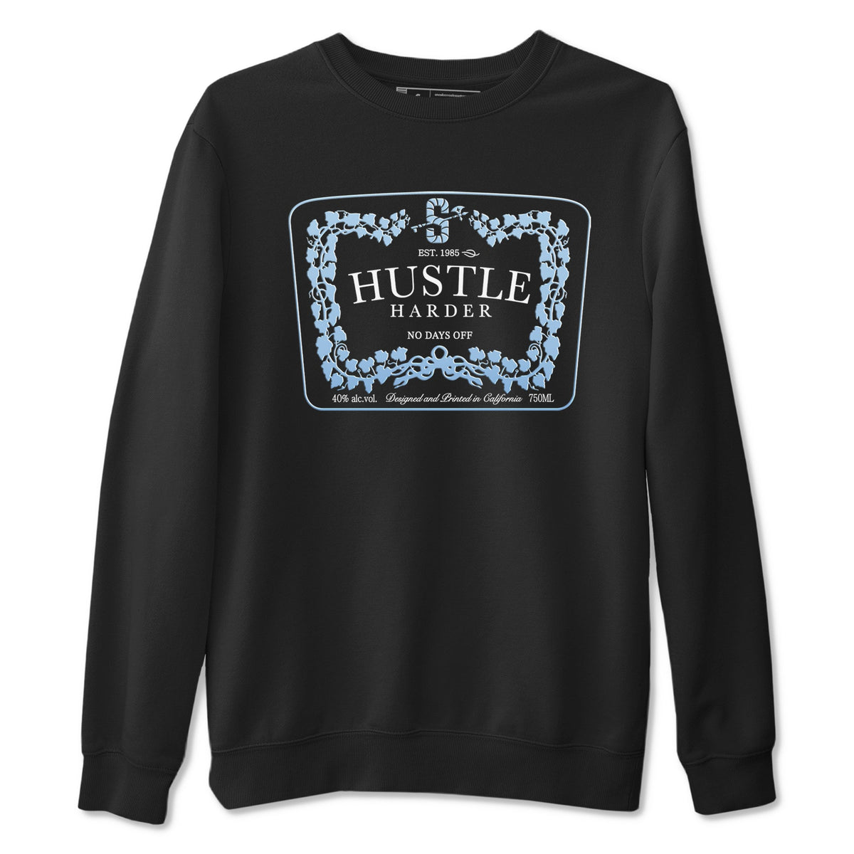 11s Columbia shirts to match jordans Hustle Harder sneaker match tees Air Jordan 11 Columbia Drip Gear Zone unisex cotton Black 2 crew neck shirts