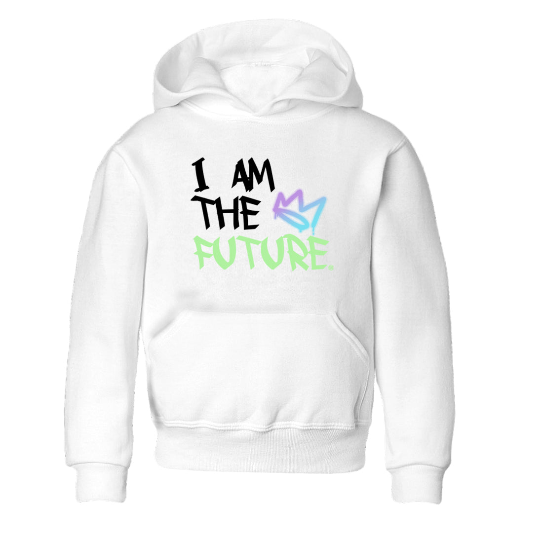 1s Fortune Fly shirts to match jordans I Am The Future sneaker match tees Air Jordan 1 Fortune Fly match shoes to clothes Drip Gear Zone Youth Baby White 2 tee