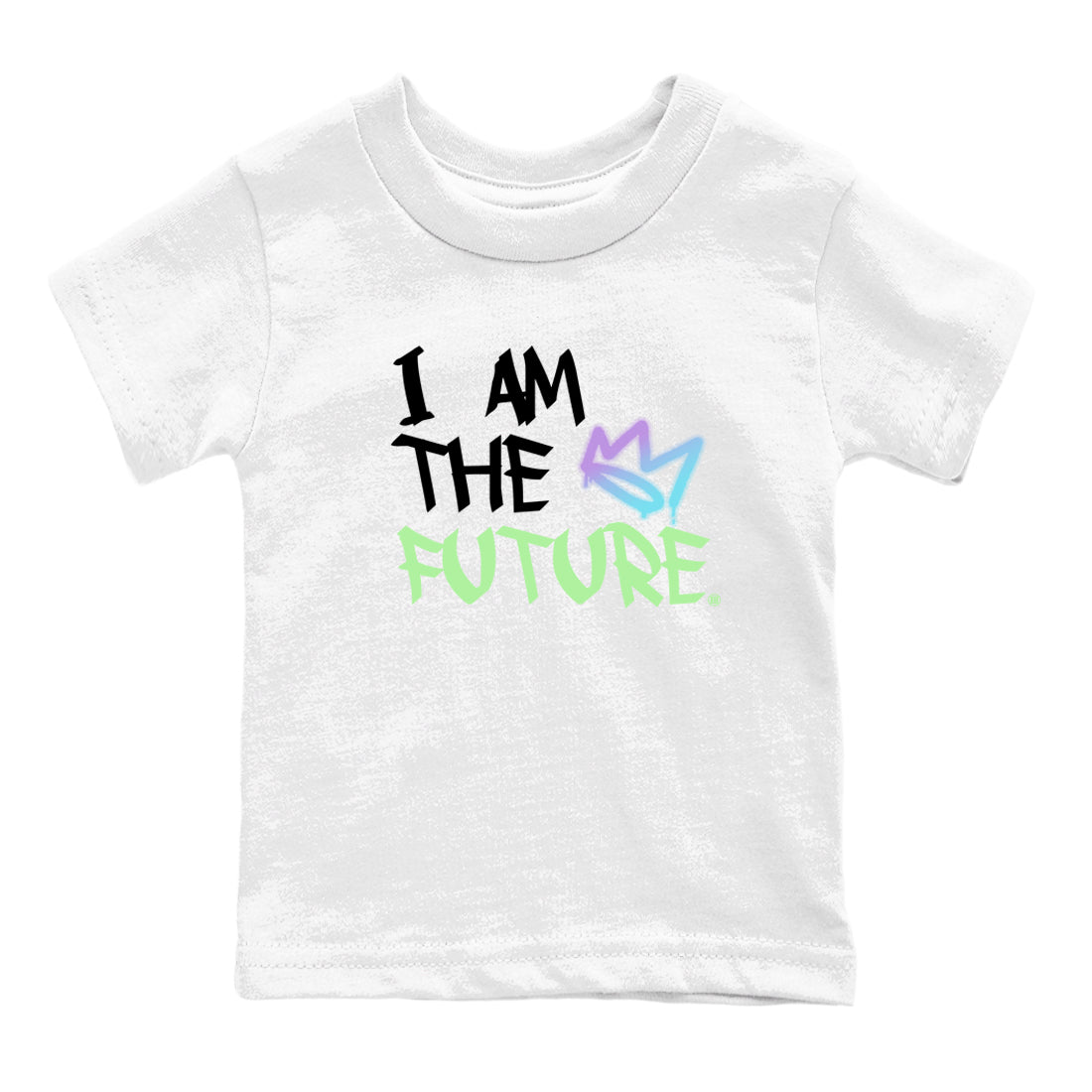 1s Fortune Fly shirts to match jordans I Am The Future sneaker match tees Air Jordan 1 Fortune Fly match shoes to clothes Drip Gear Zone Youth Baby White 2 tee