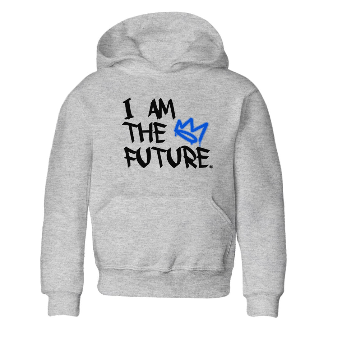 AJ1 Retro Royal Reimagined shirt to match jordans I Am The Future sneaker tees Air Jordan 1 Royal Reimagined Drip Gear Zone Casual Crew Neck T-Shirt Baby Toddler Heather Grey 2 T-Shirt