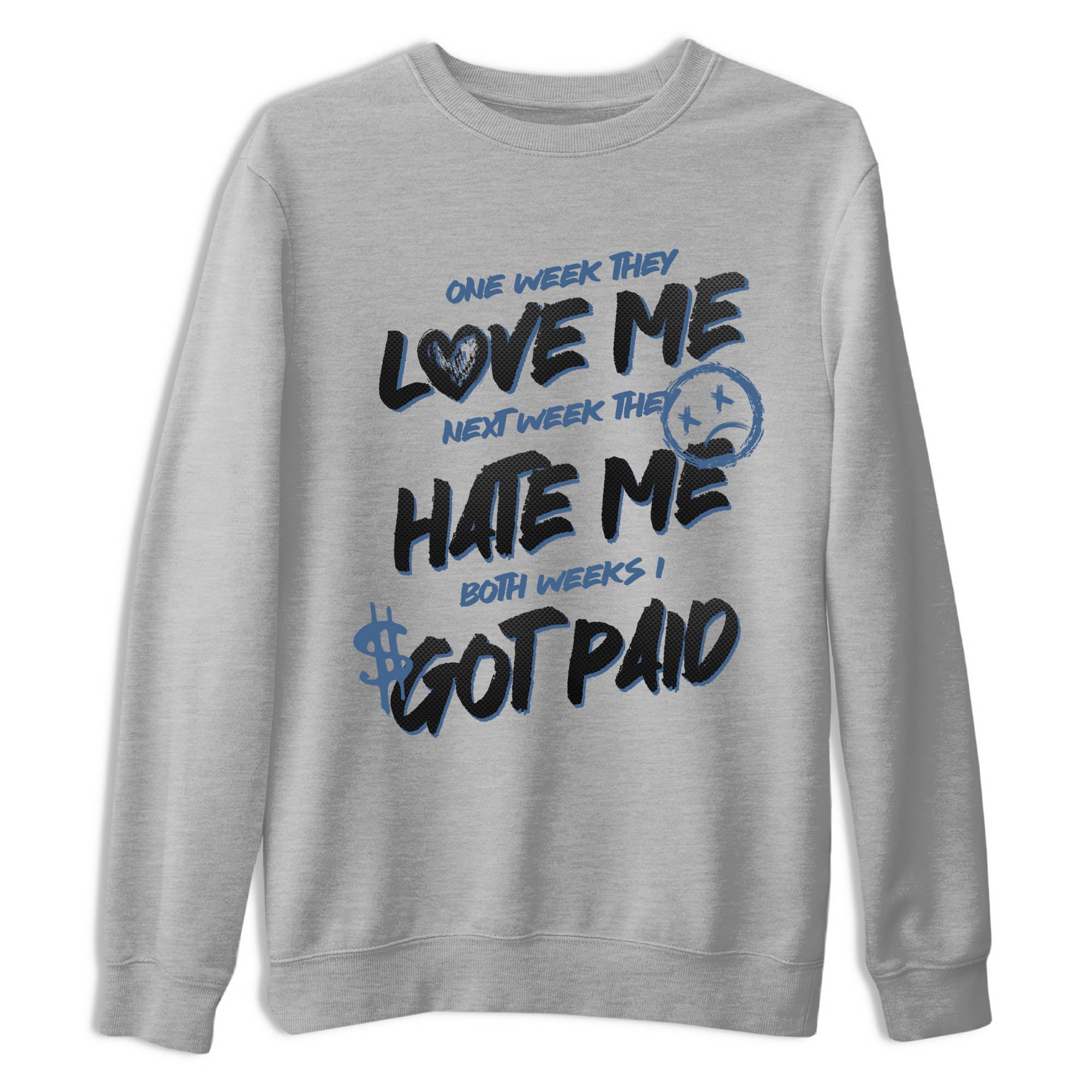 Sneaker Threads  Sneaker Tees To Match Air Foamposite One Carbon Fiber  I Got Paid Graphic Tee Heather Grey 2. Perfect for Jordan releases 2025 colorways.