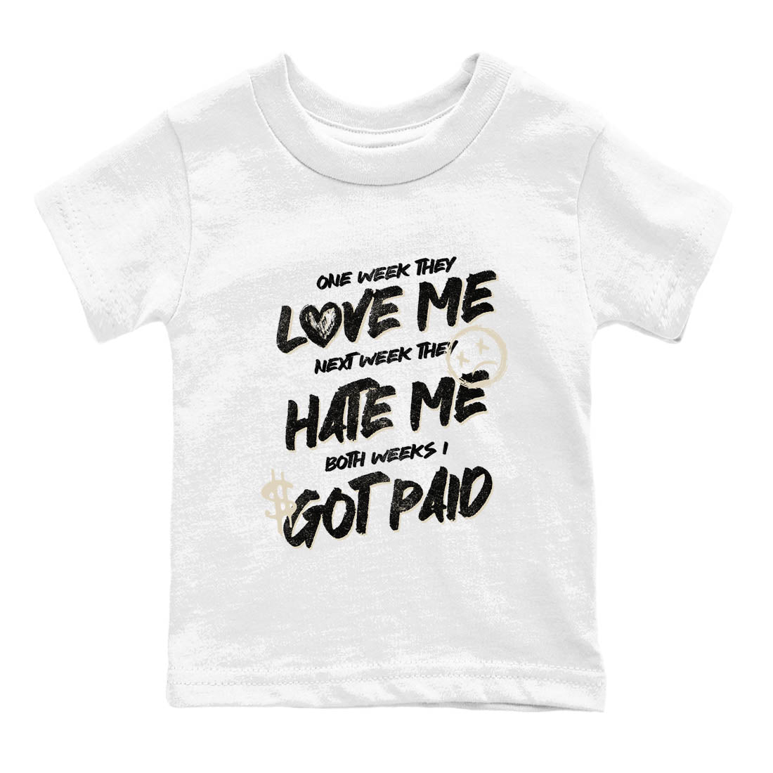 Sneaker Threads  Sneaker Tees To Match Air Foamposite One Pearl  I Got Paid Youth Graphic Tee White 2. Perfect for Jordan releases 2025 colorways.