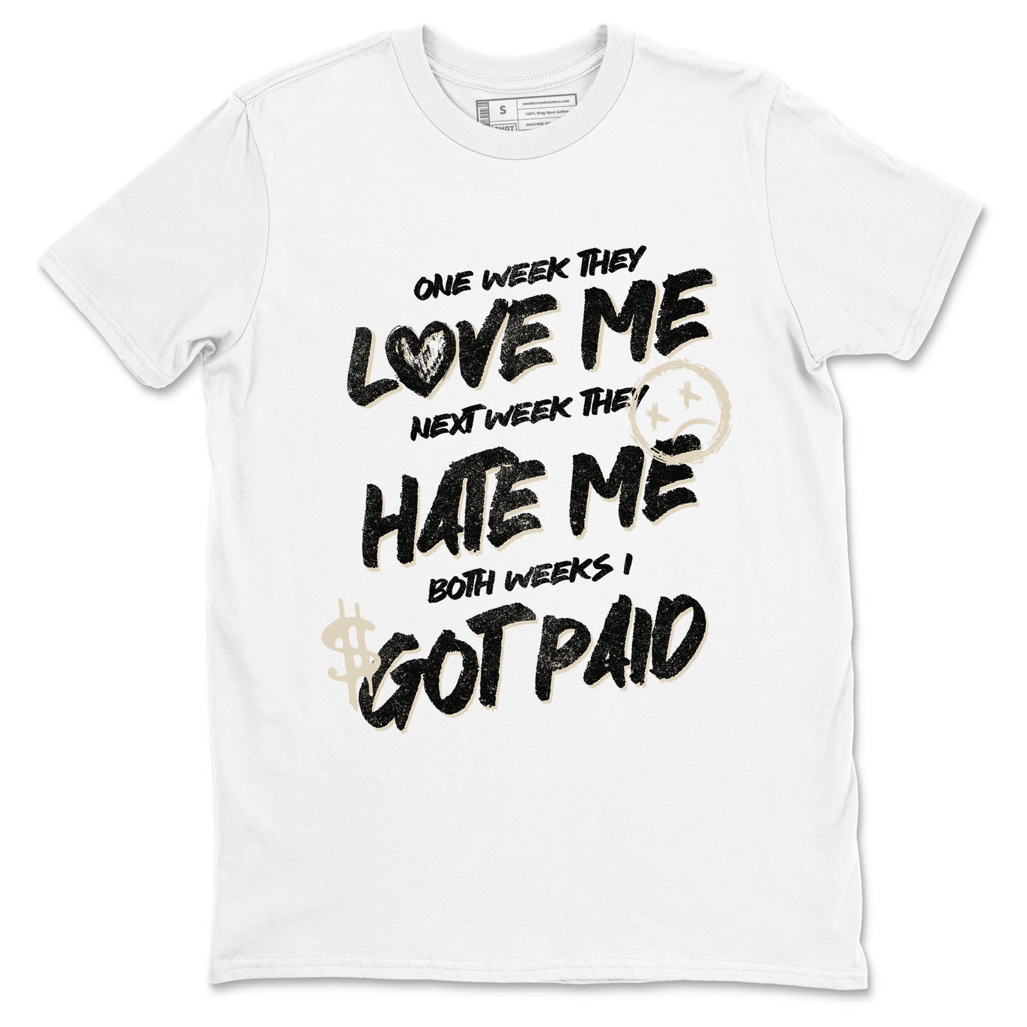 Sneaker Threads  Sneaker Tees To Match Air Foamposite One Pearl  I Got Paid Graphic Tee White 2. Perfect for Jordan releases 2025 colorways.