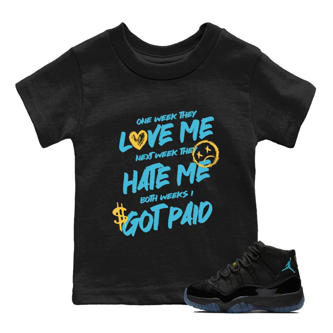 Sneaker Threads  Sneaker Tees To Match Air Jordan 11 Retro Gamma  I Got Paid Youth Graphic Tee Black 1. Perfect for Jordan releases 2025 colorways.