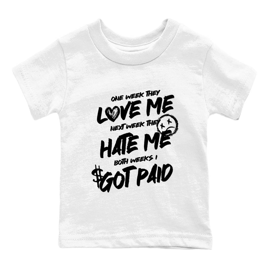 Sneaker Threads  Sneaker Tees To Match Air Jordan 4 Black Cat  I Got Paid Youth Graphic Tee White 2. Perfect for Jordan releases 2025 colorways.