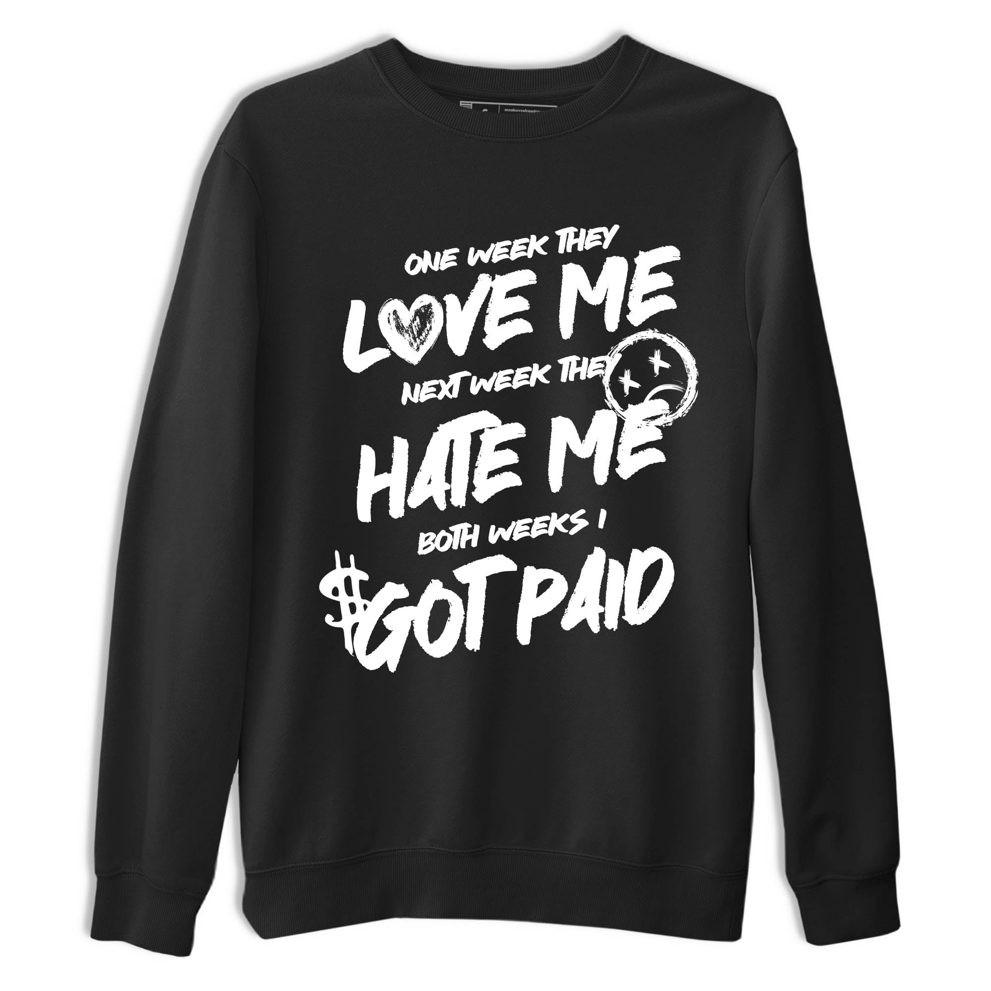 Sneaker Threads  Sneaker Tees To Match Air Jordan 4 Black Cat  I Got Paid Graphic Tee Black 2. Perfect for Jordan releases 2025 colorways.