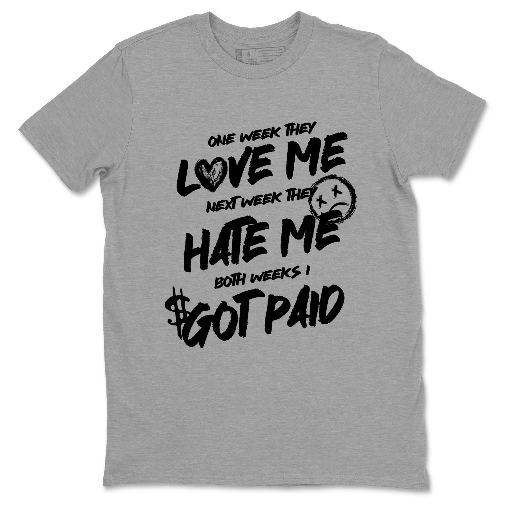 Sneaker Threads  Sneaker Tees To Match Air Jordan 4 Black Cat  I Got Paid Graphic Tee Heather Grey 2. Perfect for Jordan releases 2025 colorways.