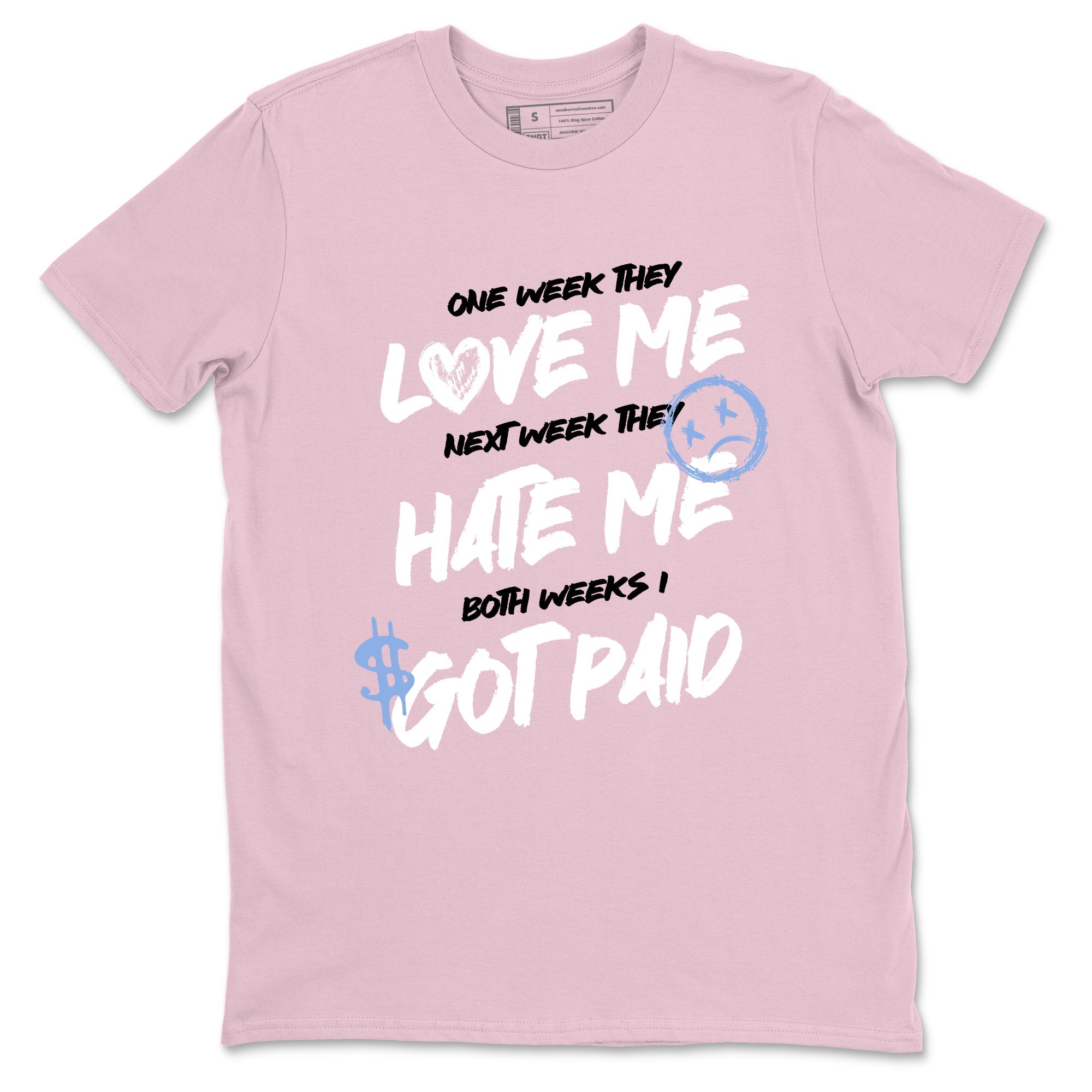 Sneaker match tees  Sneaker Tees To Match Air Jordan 5 Medium Soft Pink Shoes  I Got Paid Tee Pink 2