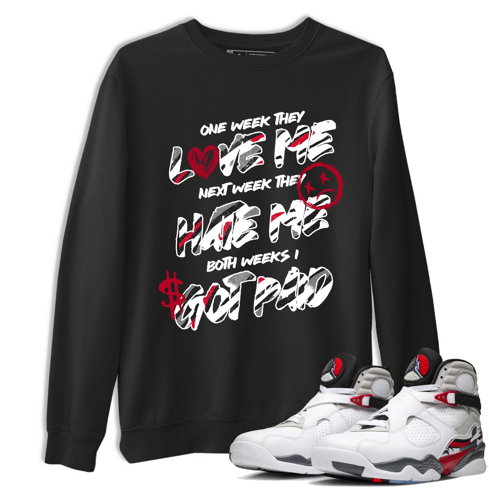 Sneaker Threads  Sneaker Tees To Match Air Jordan 8 Bunny  I Got Paid Graphic Tee Black 1. Perfect for Jordan releases 2025 colorways.