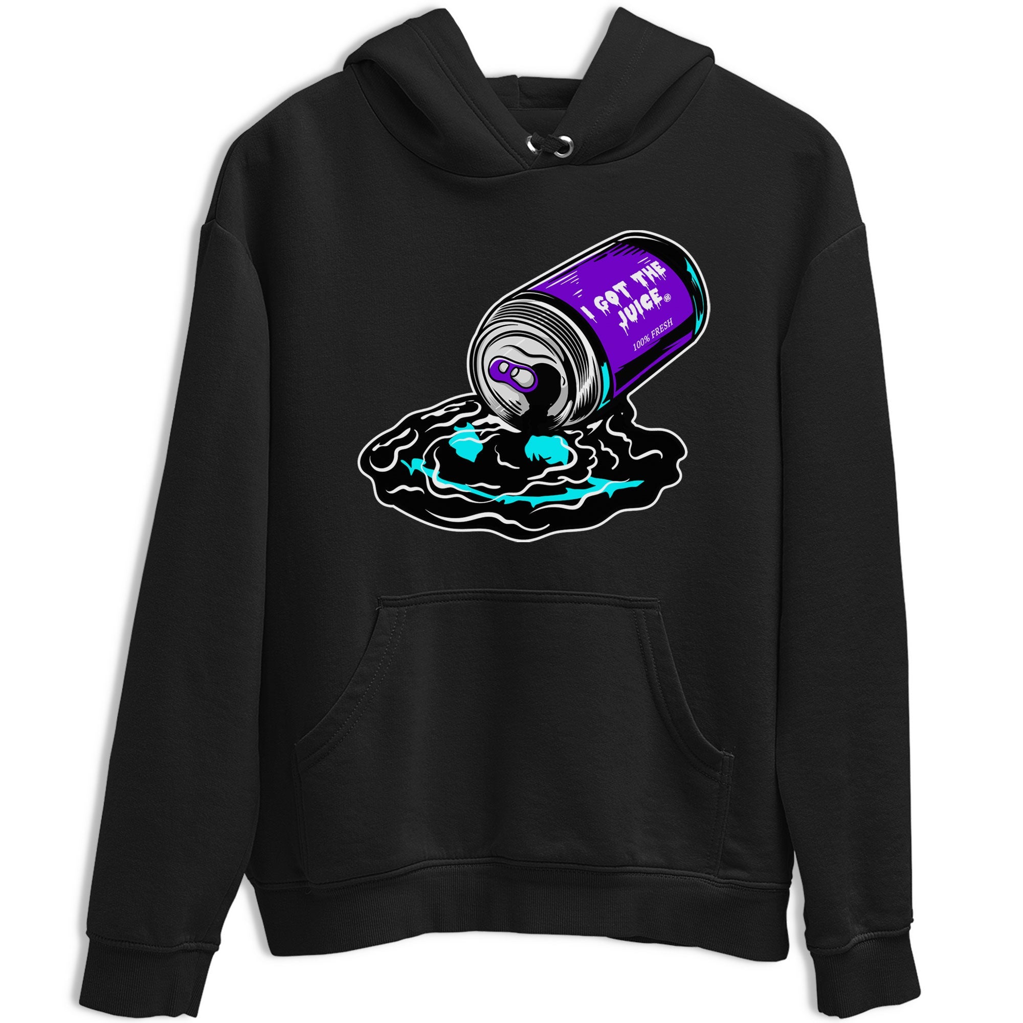Air Jordan 6 Aqua shirt to match jordans I Got The Juice sneaker tees Jordan 6 Retro Aqua Drip Gear Zone Streetwear Casual Fit Black 2 T-Shirt