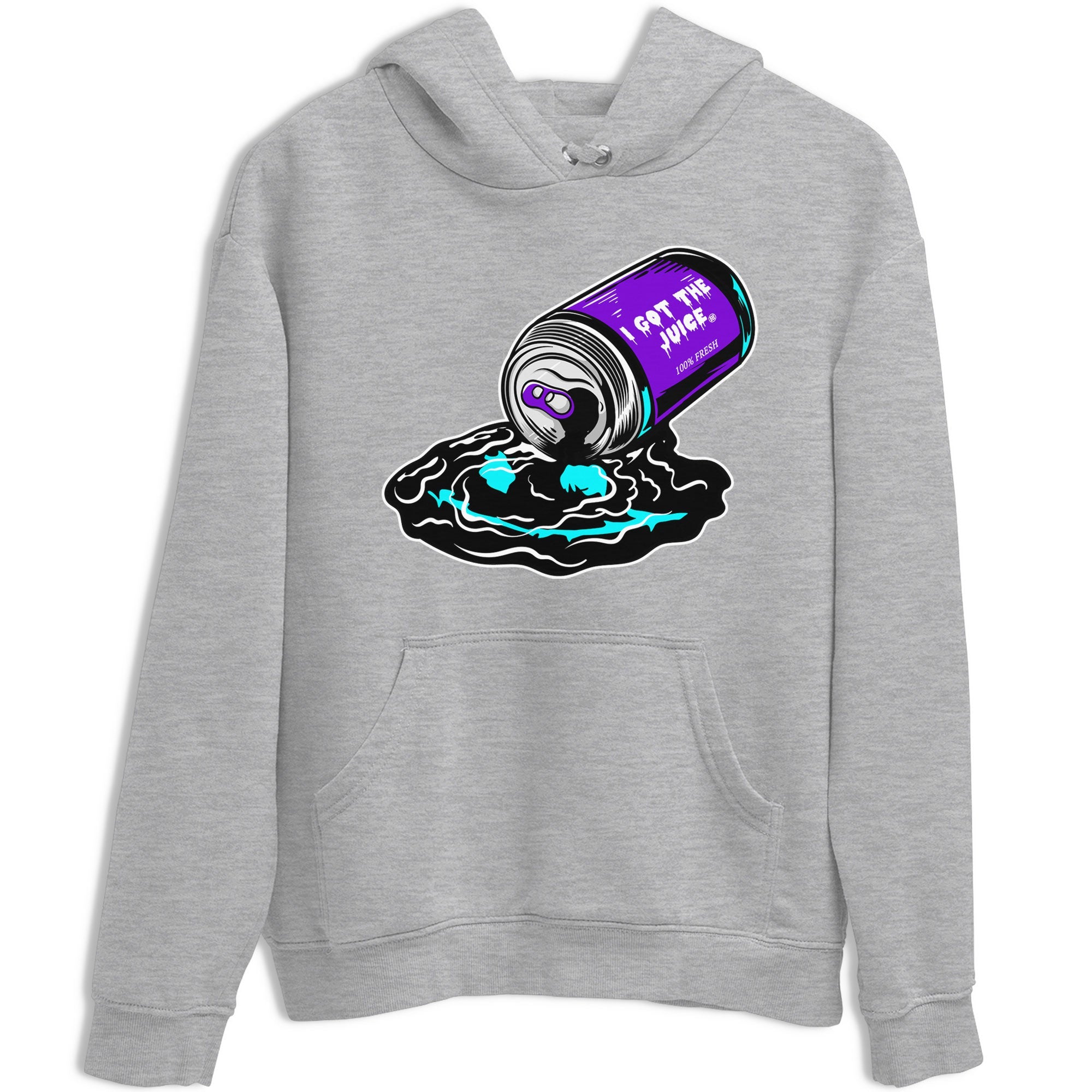 Air Jordan 6 Aqua shirt to match jordans I Got The Juice sneaker tees Jordan 6 Retro Aqua Drip Gear Zone Streetwear Casual Fit Heather Grey 2 T-Shirt