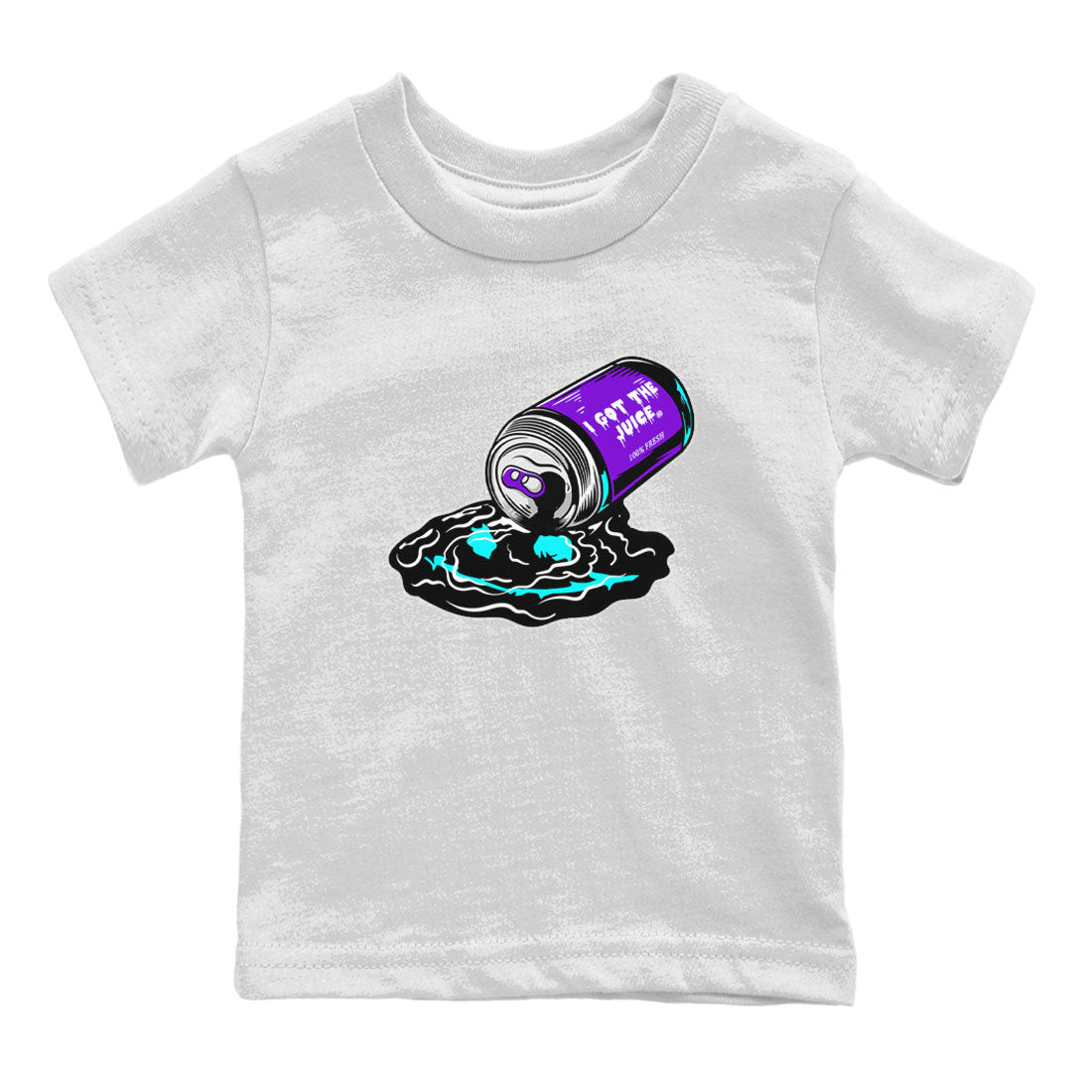 Air Jordan 6 Aqua shirt to match jordans I Got The Juice sneaker tees Jordan 6 Retro Aqua Drip Gear Zone Baby Toddler White 2 T-Shirt