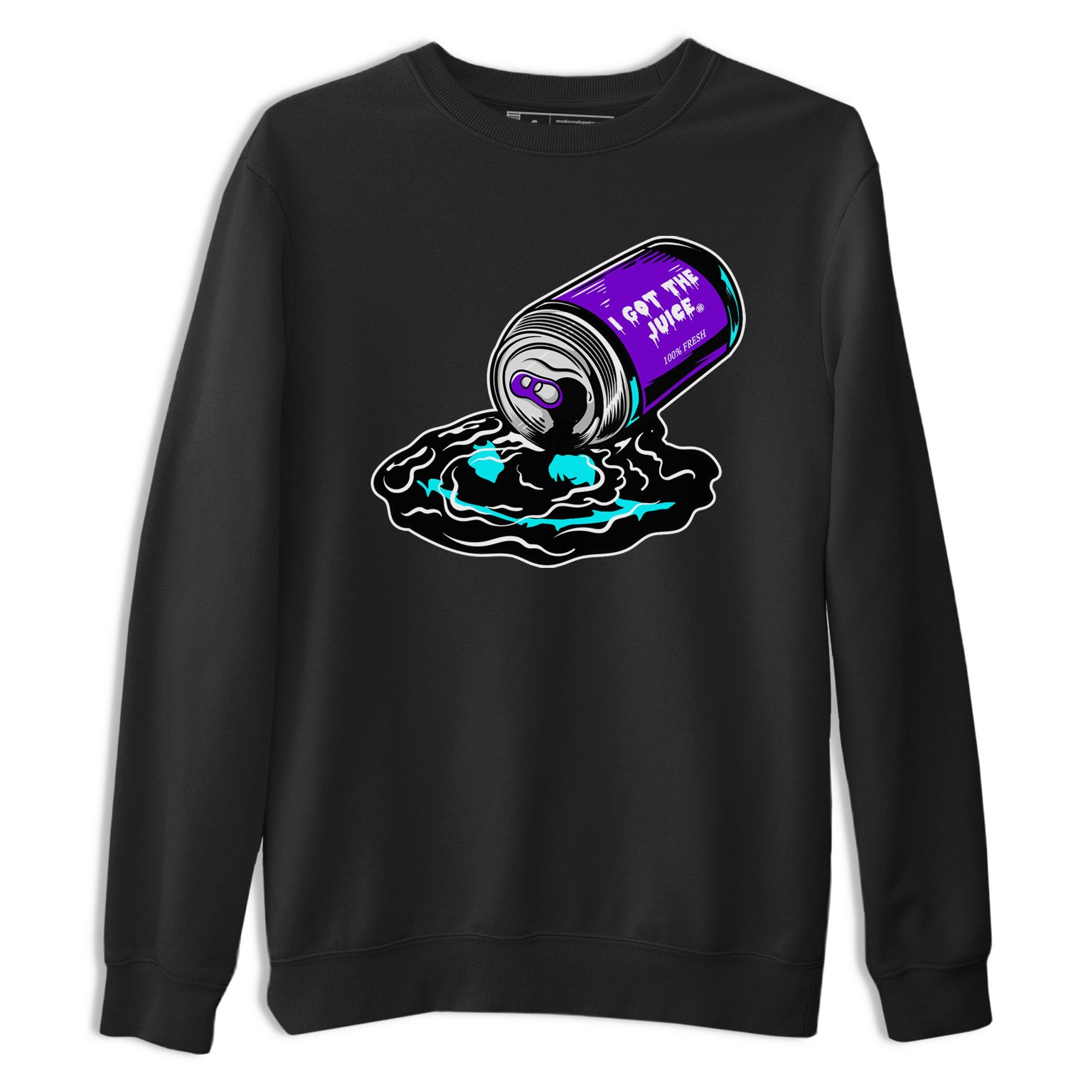 Air Jordan 6 Aqua shirt to match jordans I Got The Juice sneaker tees Jordan 6 Retro Aqua Drip Gear Zone Streetwear Casual Fit Black 2 T-Shirt