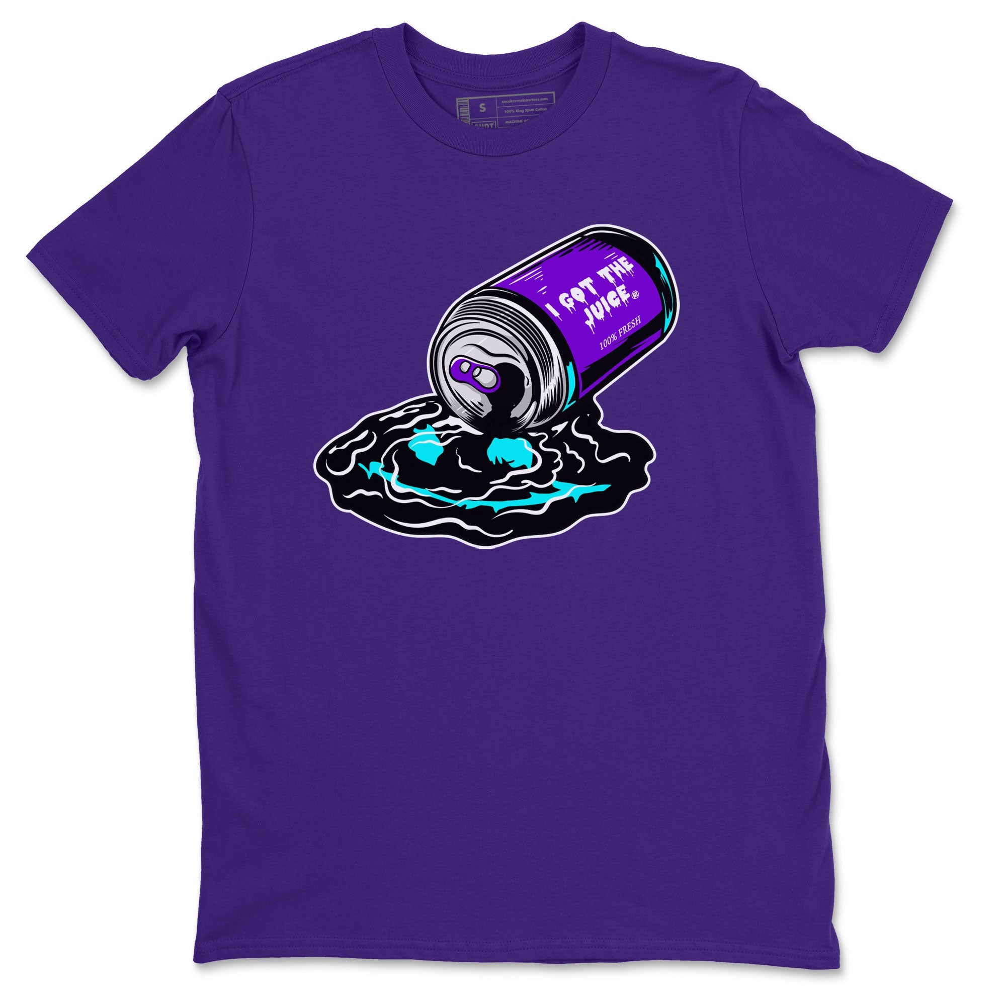 Air Jordan 6 Aqua shirt to match jordans I Got The Juice sneaker tees Jordan 6 Retro Aqua Drip Gear Zone Streetwear Casual Fit Purple 2 T-Shirt