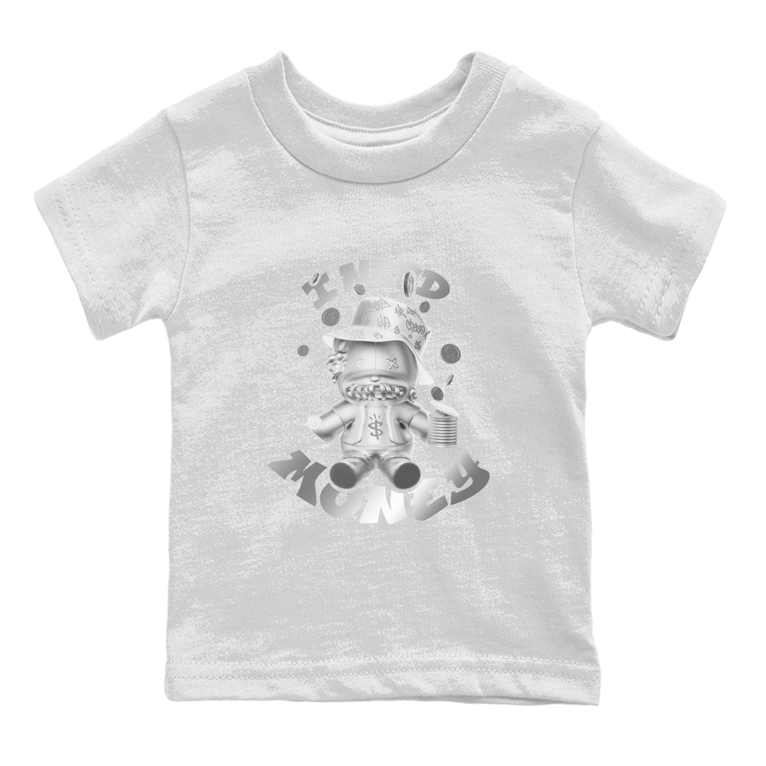 Air Jordan 1 Gift Giving shirt to match jordans I Need Money sneaker tees  Metal tees AJ1 Gift Giving Drip Gear Zone Baby Toddler White 2 T-Shirt