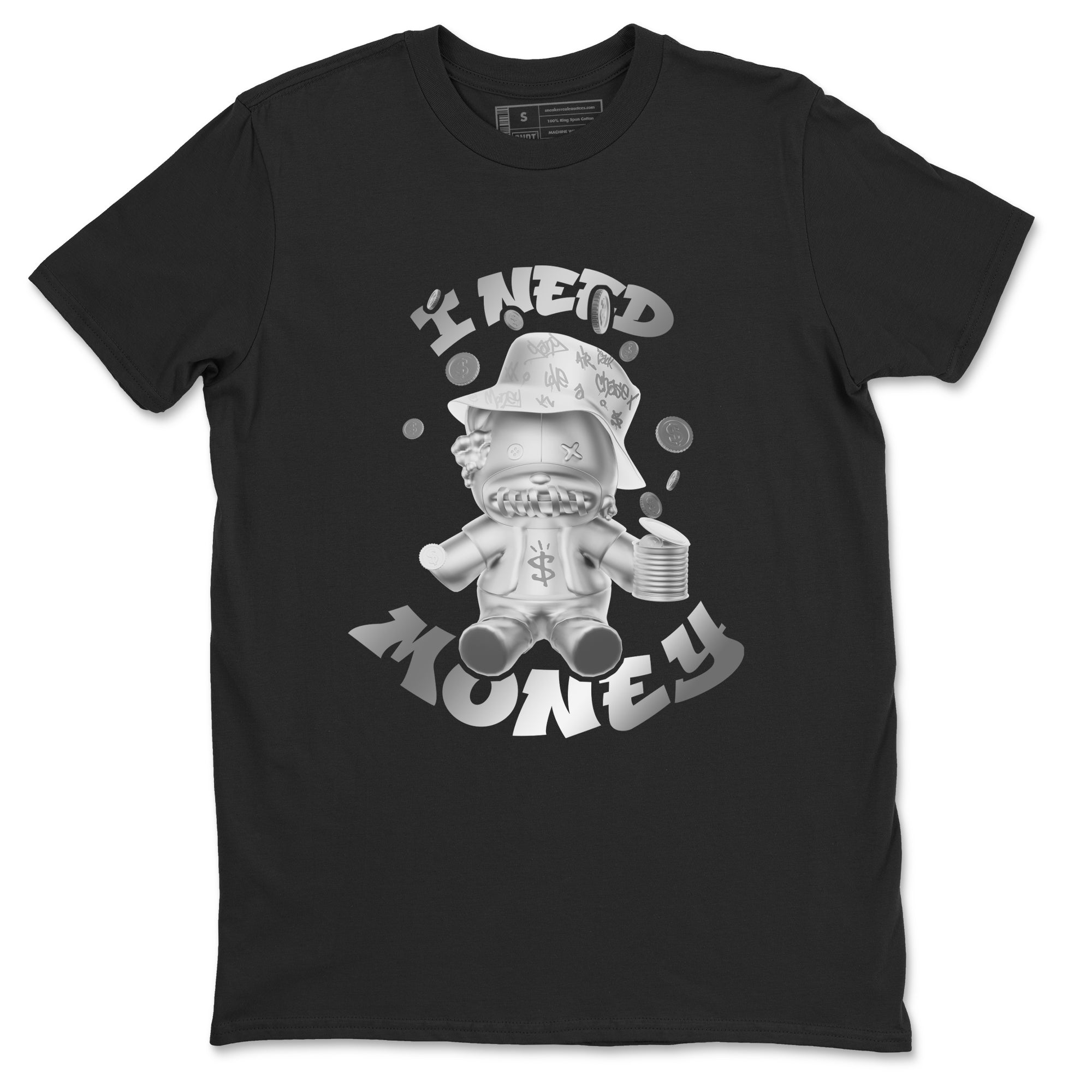 Air Jordan 1 Gift Giving shirt to match jordans I Need Money sneaker tees  Metal tees AJ1 Gift Giving Drip Gear Zone Unisex Black 2 T-Shirt