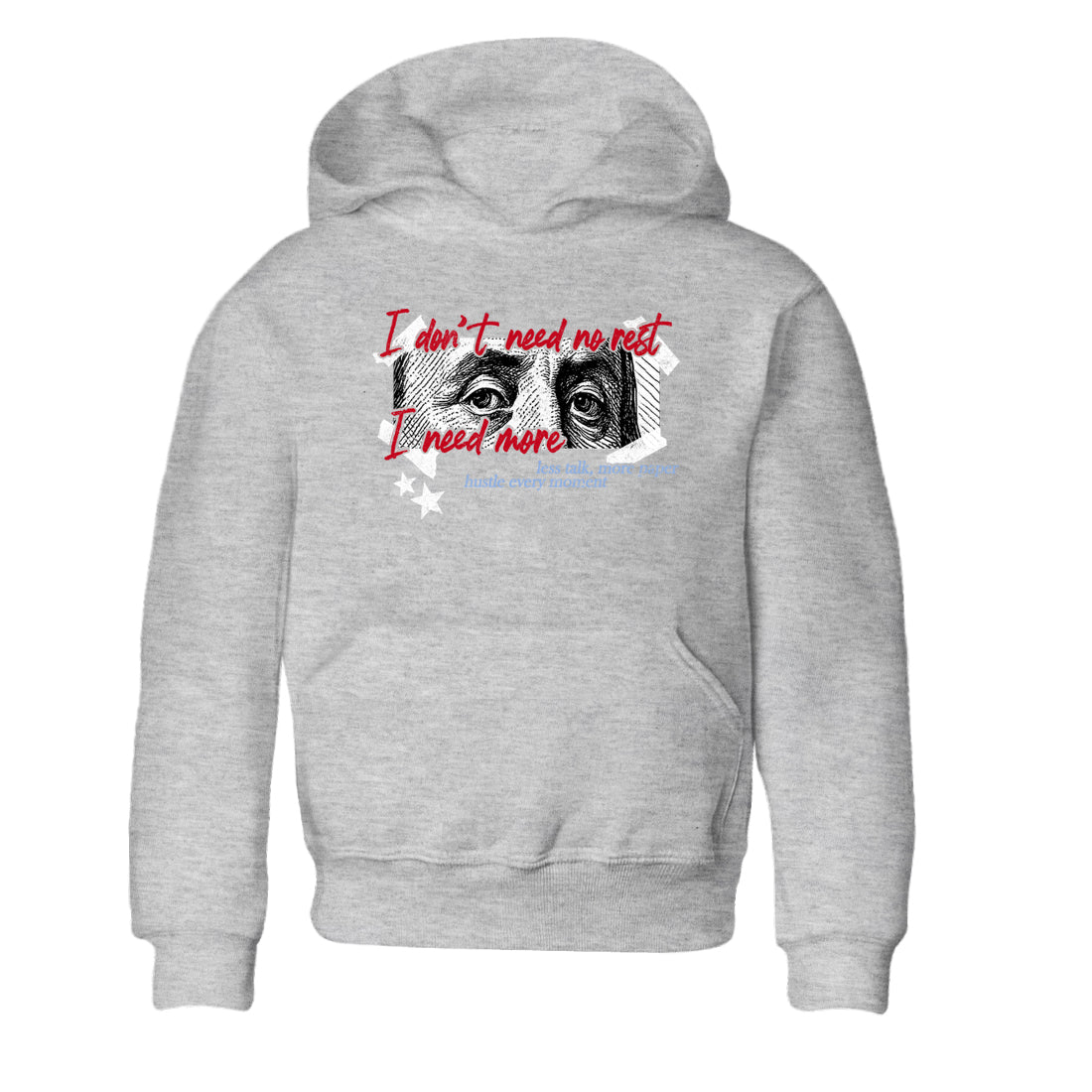 Sneaker match tees  Sneaker Tees To Match Air Jordan 5 Fire Red Shoes  I Need More Kids T-Shirt Heather Grey 2