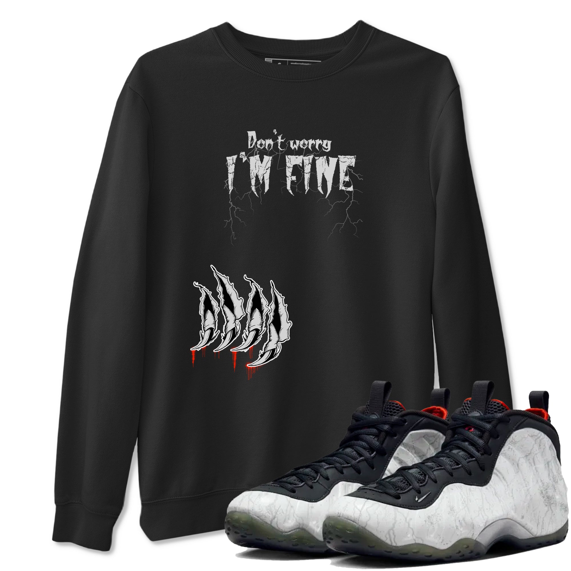 Foams One Jin shirts to match jordans I'm Fine sneaker match tees Air Foamposite One Jin match shoes to clothes Drip Gear Zone unisex cotton Black 1 shirts