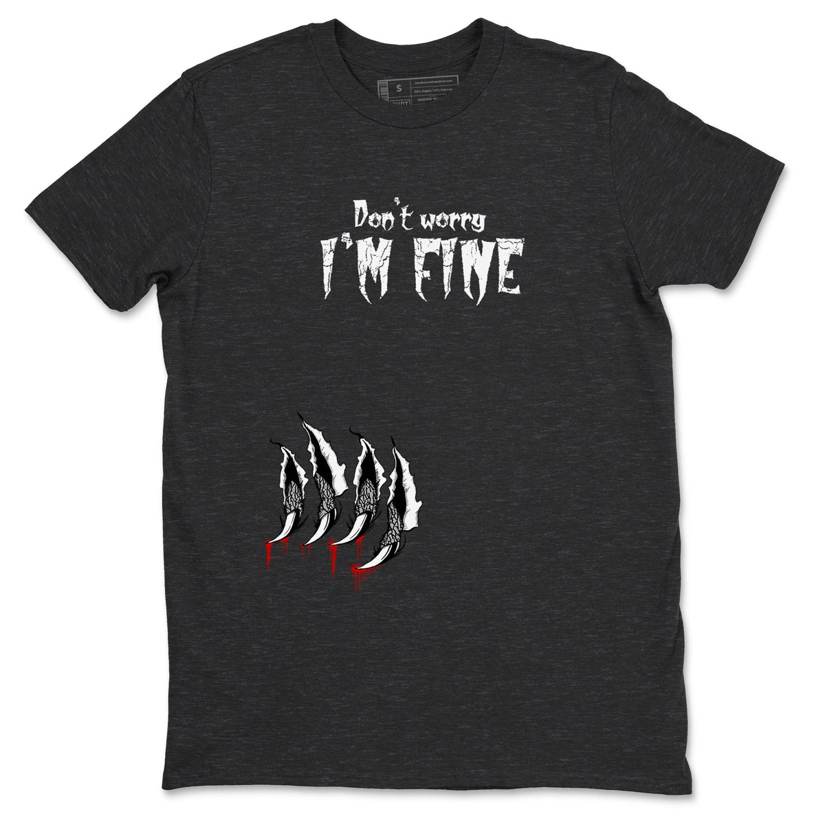 3s Cement Grey shirts to match jordans I'm Fine sneaker match tees Air Jordan 3 Cement Grey Drip Gear Zone unisex cotton Charcoal Heather 2 crew neck shirts