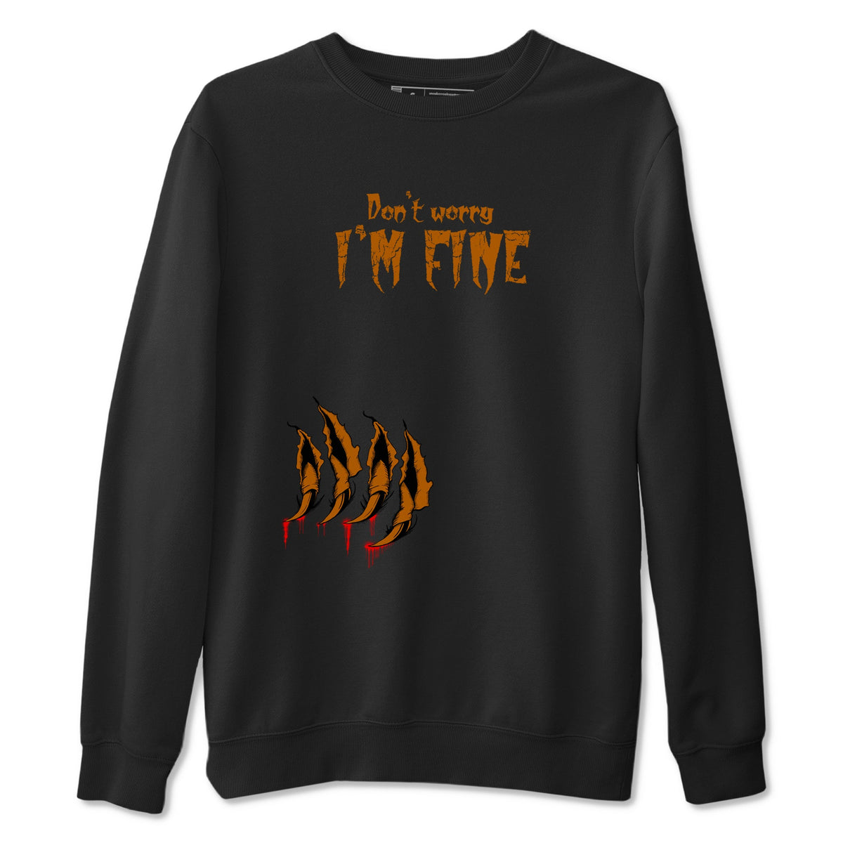 5s Archaeo Brown shirts to match jordans I'm Fine sneaker match tees Air Jordan 5 Archaeo Brown match shoes to clothes Drip Gear Zone unisex cotton Black 2 shirts