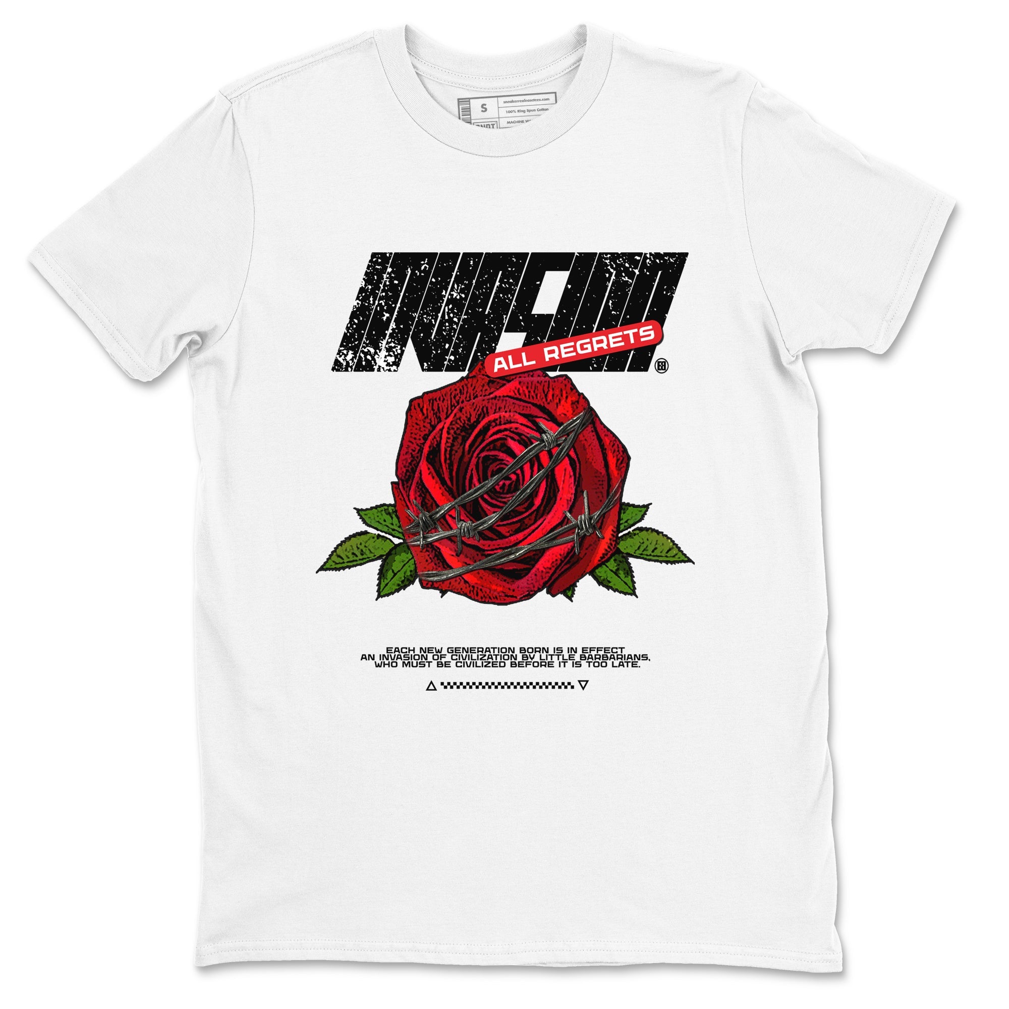 Air Jordan 1 High OG Black Toe Reimagined shirts to match jordans Invasions sneaker match tees 1s Black Toe Reimagined Sneaker Shirts Drip Gear Zone streetwear brand White 2 unisex cotton tee