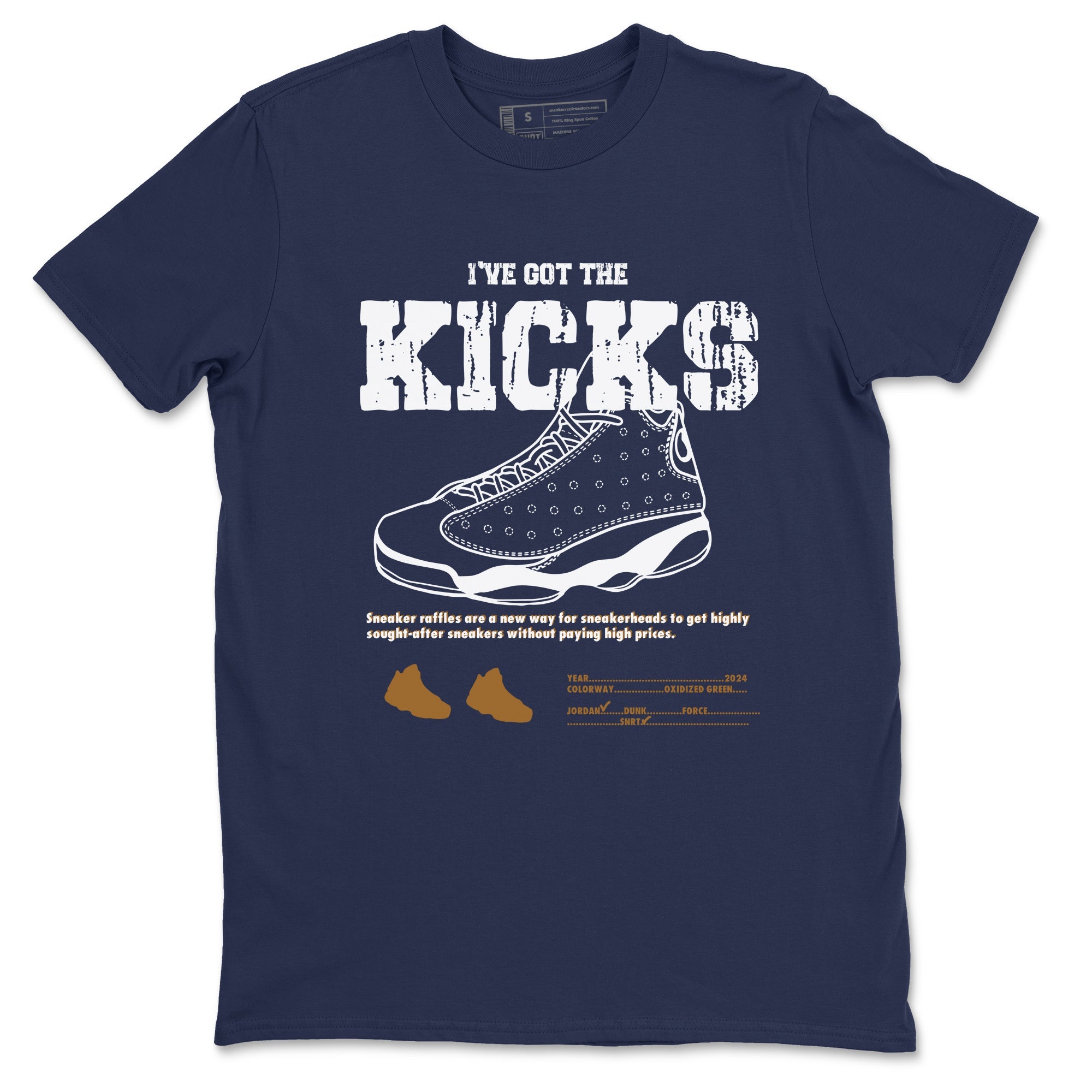 13s Midnight Navy shirts to match jordans I've Got The Kicks sneaker match tees Air Jordan 13 Midnight Navy match shoes to clothes Drip Gear Zone unisex cotton Navy 2 shirts