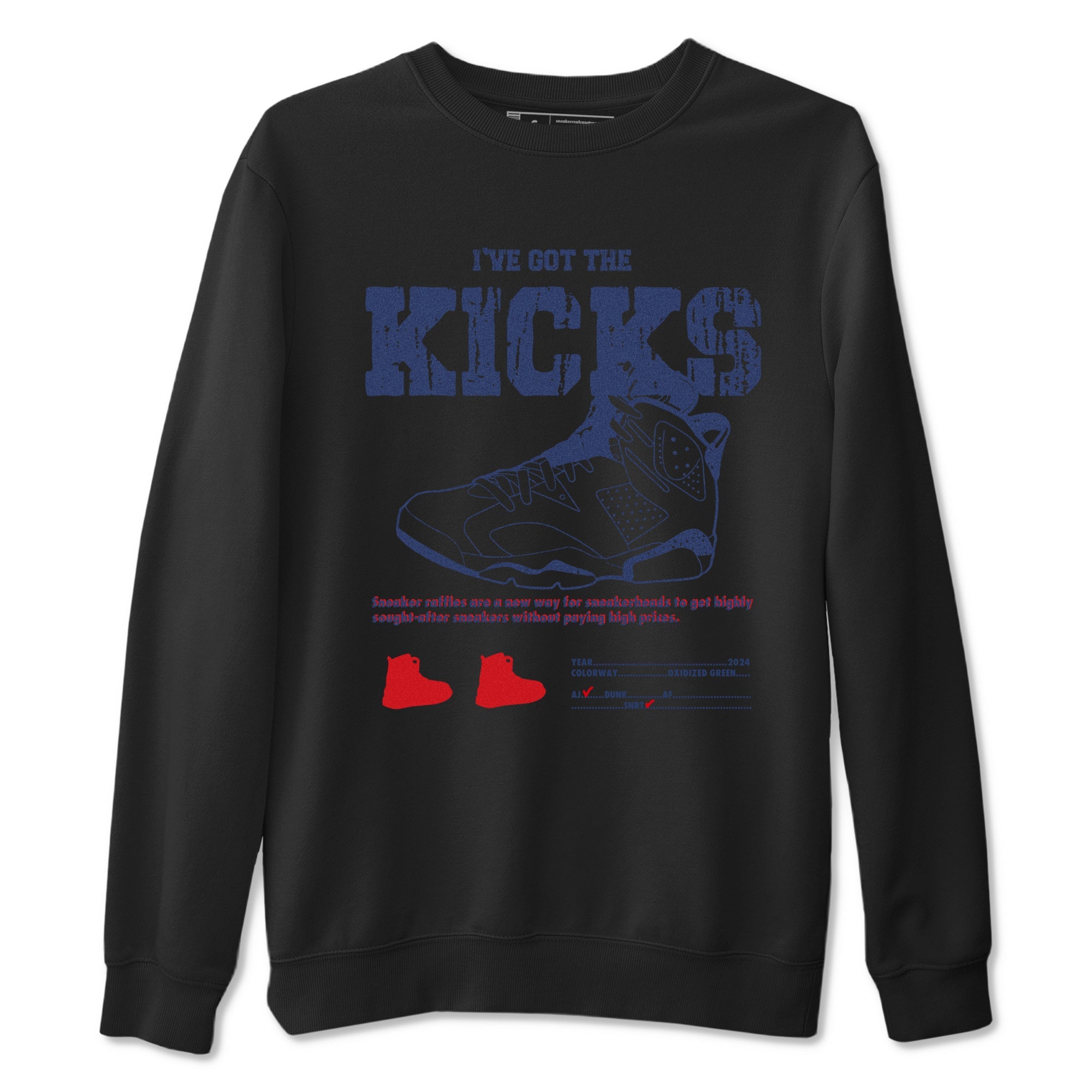 6s Olympic shirts to match jordans I've Got The Kicks sneaker match tees Air Jordan 6 Olympic Drip Gear Zone streetwear brand Black 2 unisex cotton tee