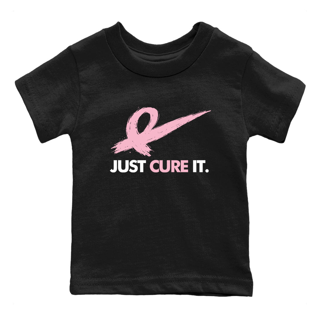 Sneaker Threads  Sneaker Tees To Match Air Jordan 5 Medium Soft Pink  Just Cure It Youth Graphic Tee Black 2. Perfect for Jordan releases 2025 colorways.