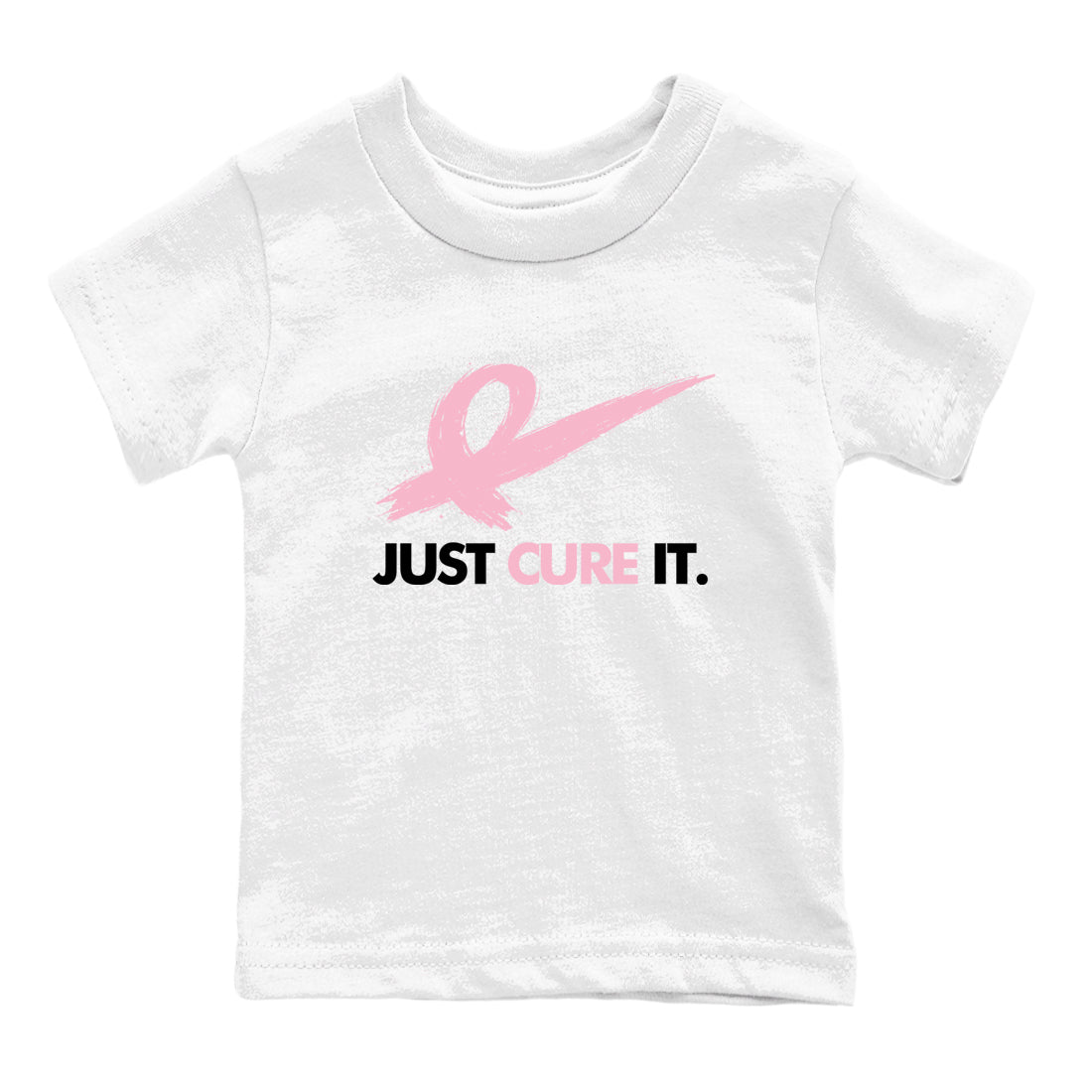Sneaker Threads  Sneaker Tees To Match Air Jordan 5 Medium Soft Pink  Just Cure It Youth Graphic Tee White 2. Perfect for Jordan releases 2025 colorways.