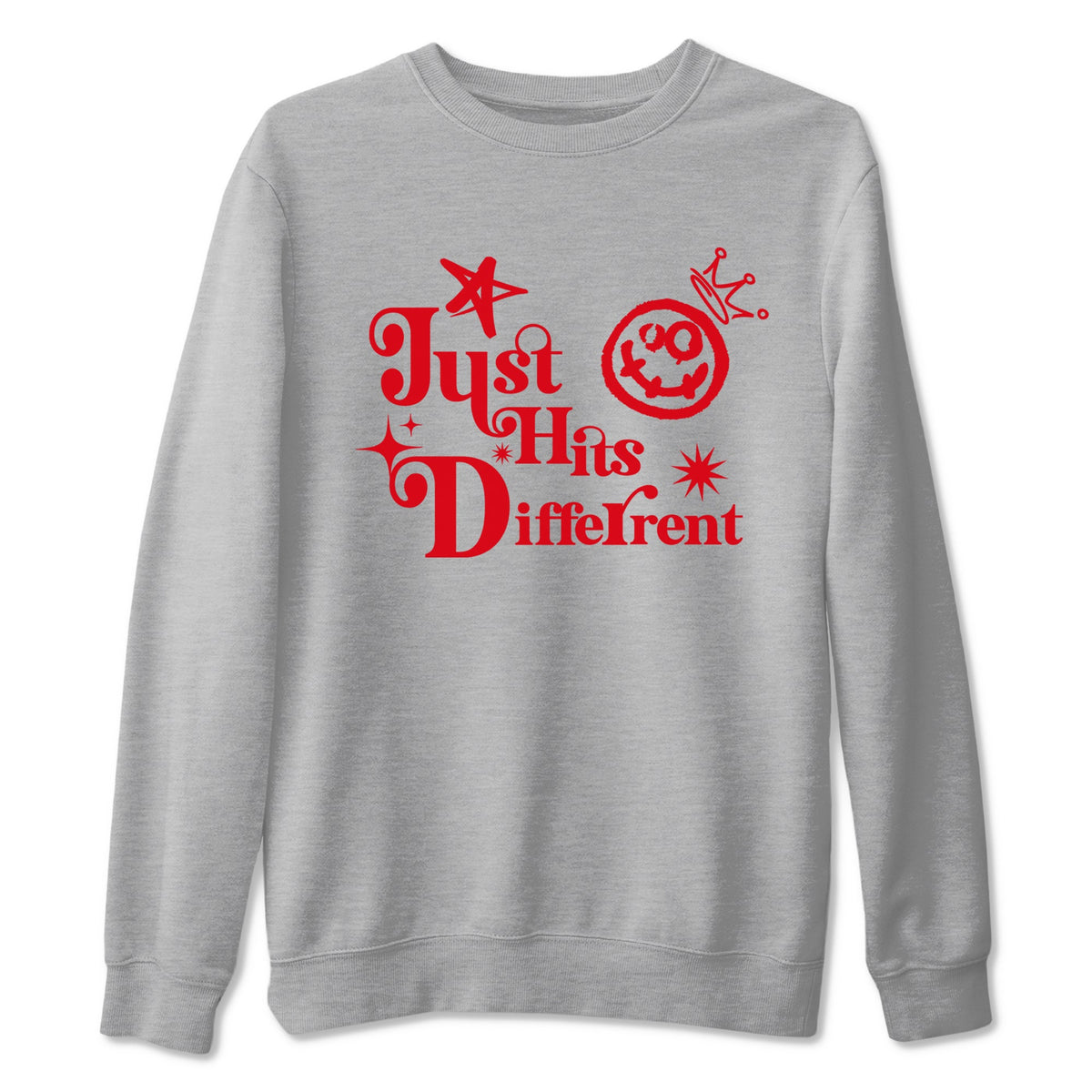 AE 1 Bred shirts to match jordans Just Hits Different sneaker match tees AE 1 Bred match shoes to clothes Drip Gear Zone unisex cotton Heather Grey 2 shirts
