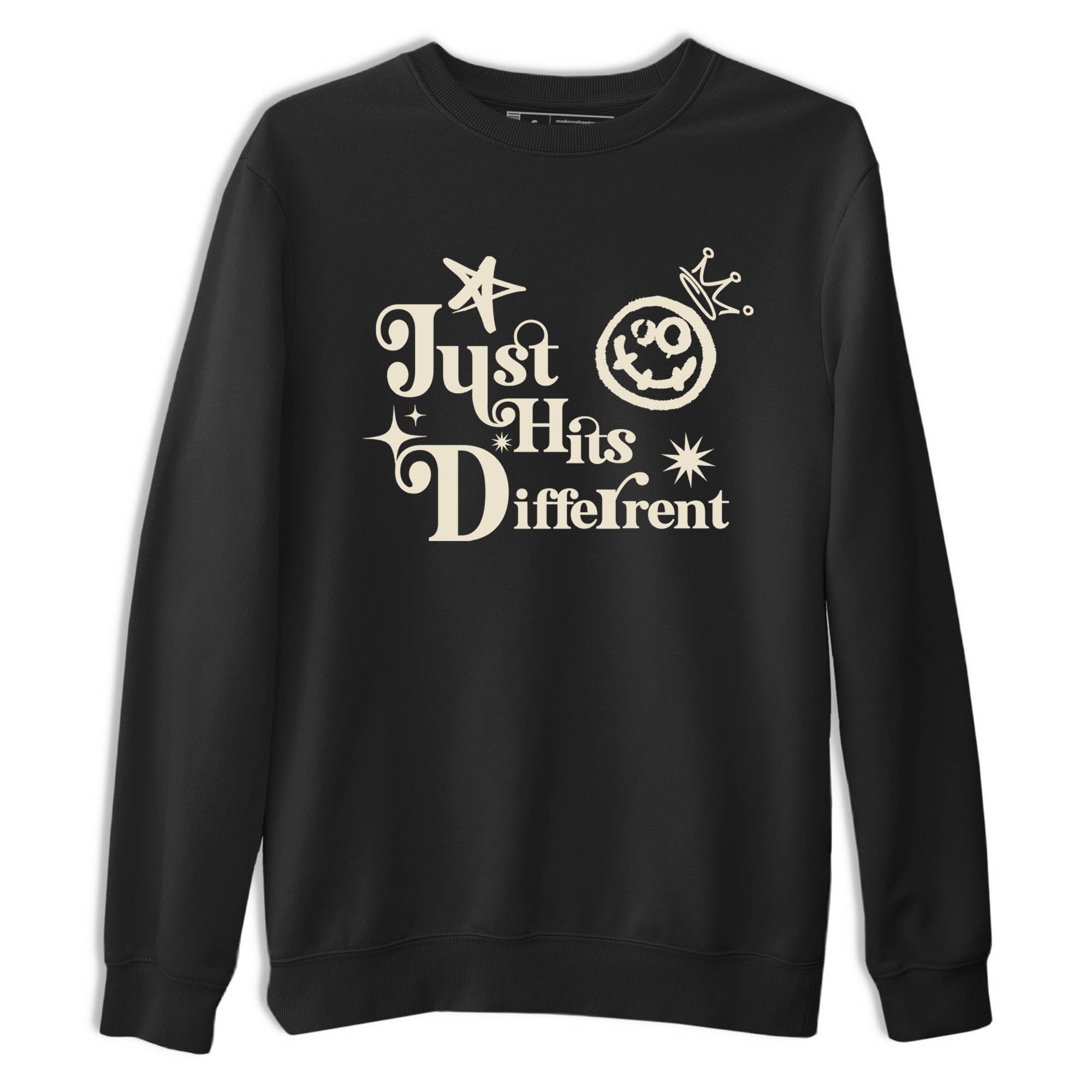Sneaker Threads  Sneaker Tees To Match Air Foamposite One Pearl  Just Hits Different Graphic Tee Black 2. Perfect for Jordan releases 2025 colorways.