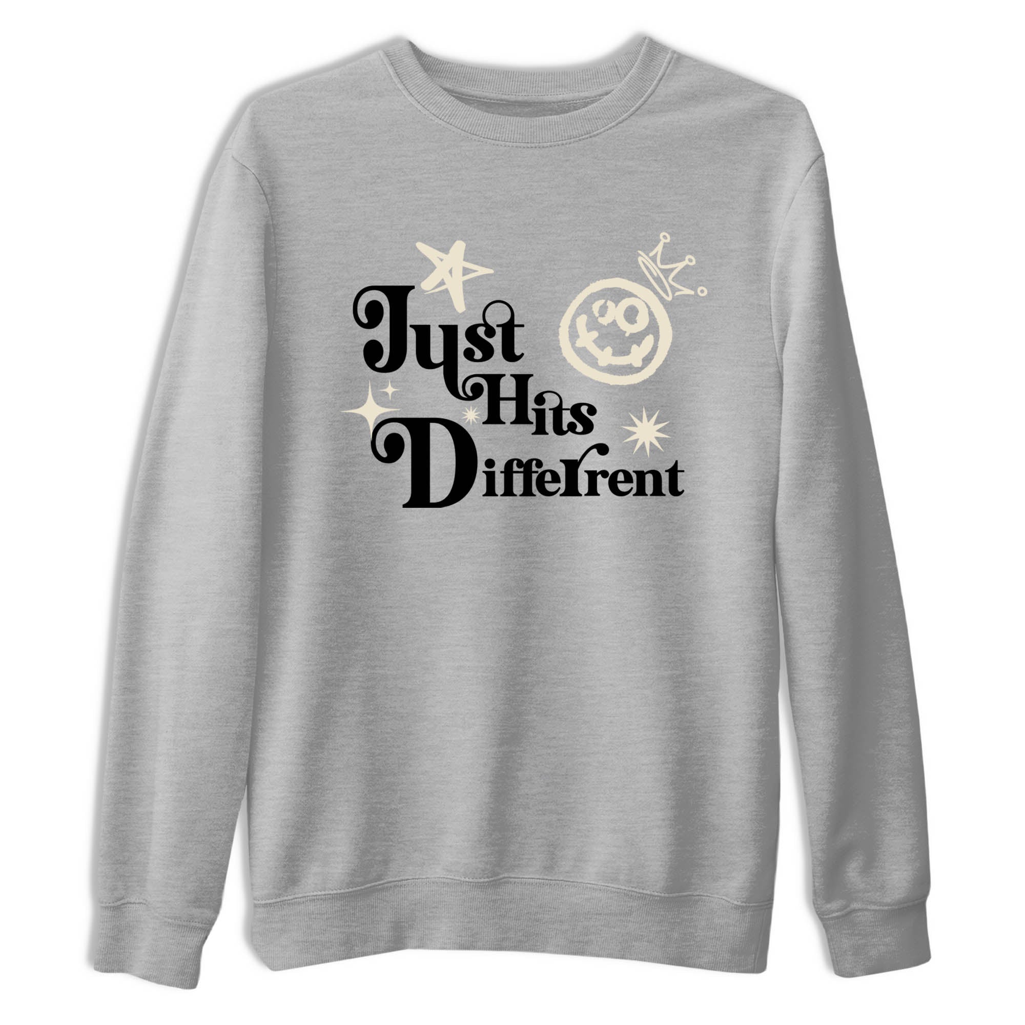 Sneaker Threads  Sneaker Tees To Match Air Foamposite One Pearl  Just Hits Different Graphic Tee Heather Grey 2. Perfect for Jordan releases 2025 colorways.