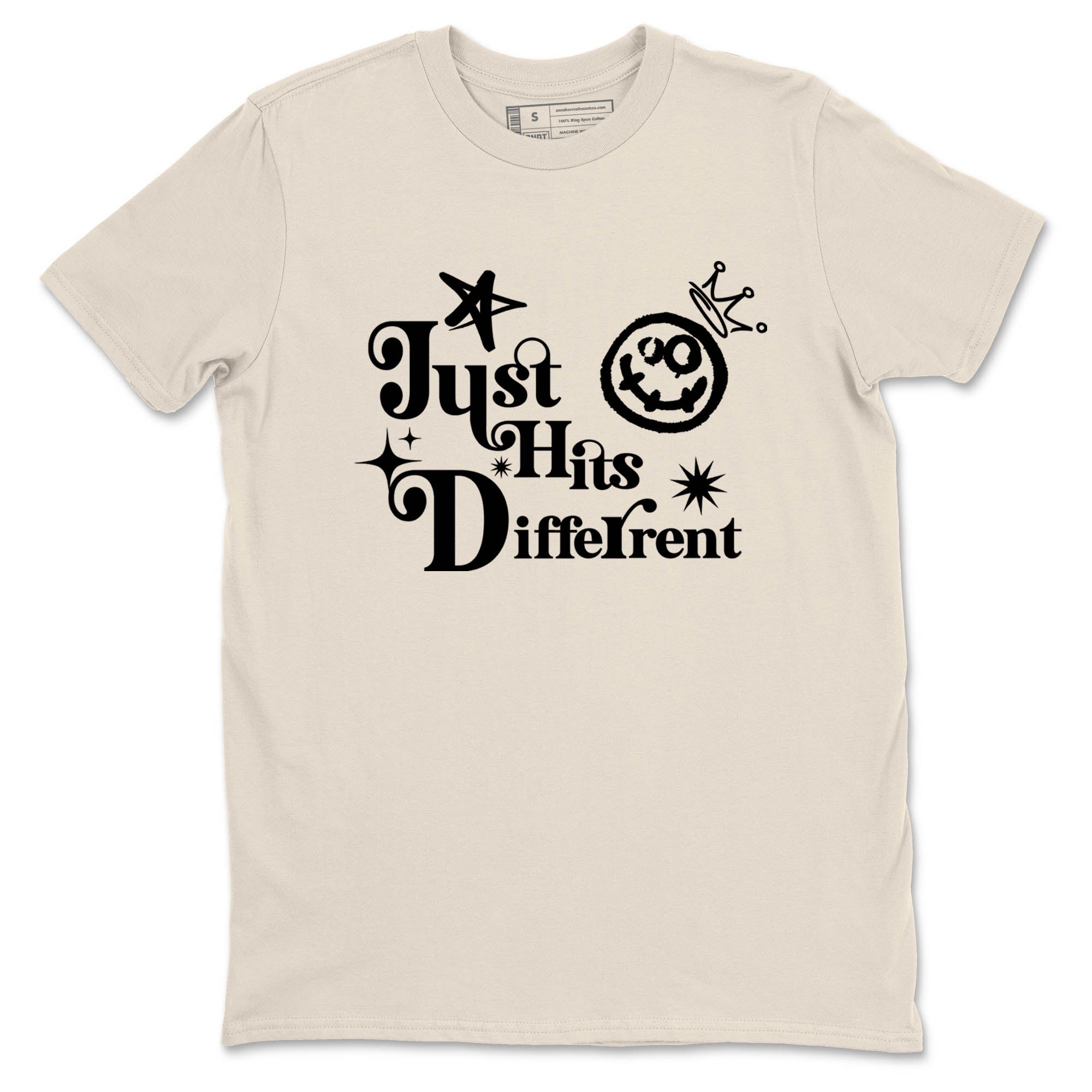 Sneaker Threads  Sneaker Tees To Match Air Foamposite One Pearl  Just Hits Different Graphic Tee Natural 2. Perfect for Jordan releases 2025 colorways.