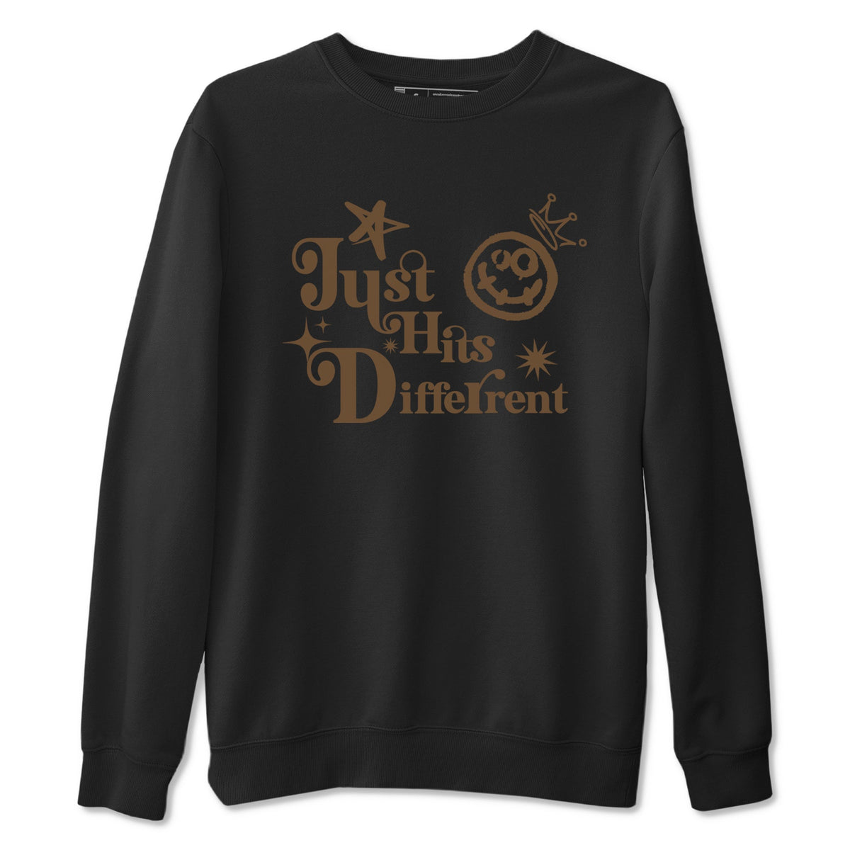 Jordan Jumpman Jack Travis Scott Dark Mocha shirts to match jordans Just Hits Different sneaker match tees Jordan Jumpman Jack Travis Scott Dark Mocha match shoes to clothes Drip Gear Zone unisex cotton Black 2 shirts