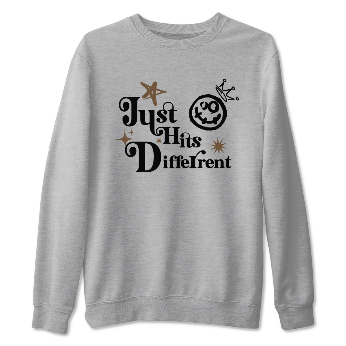 Jordan Jumpman Jack Travis Scott Dark Mocha shirts to match jordans Just Hits Different sneaker match tees Jordan Jumpman Jack Travis Scott Dark Mocha match shoes to clothes Drip Gear Zone unisex cotton Heather Grey 2 shirts