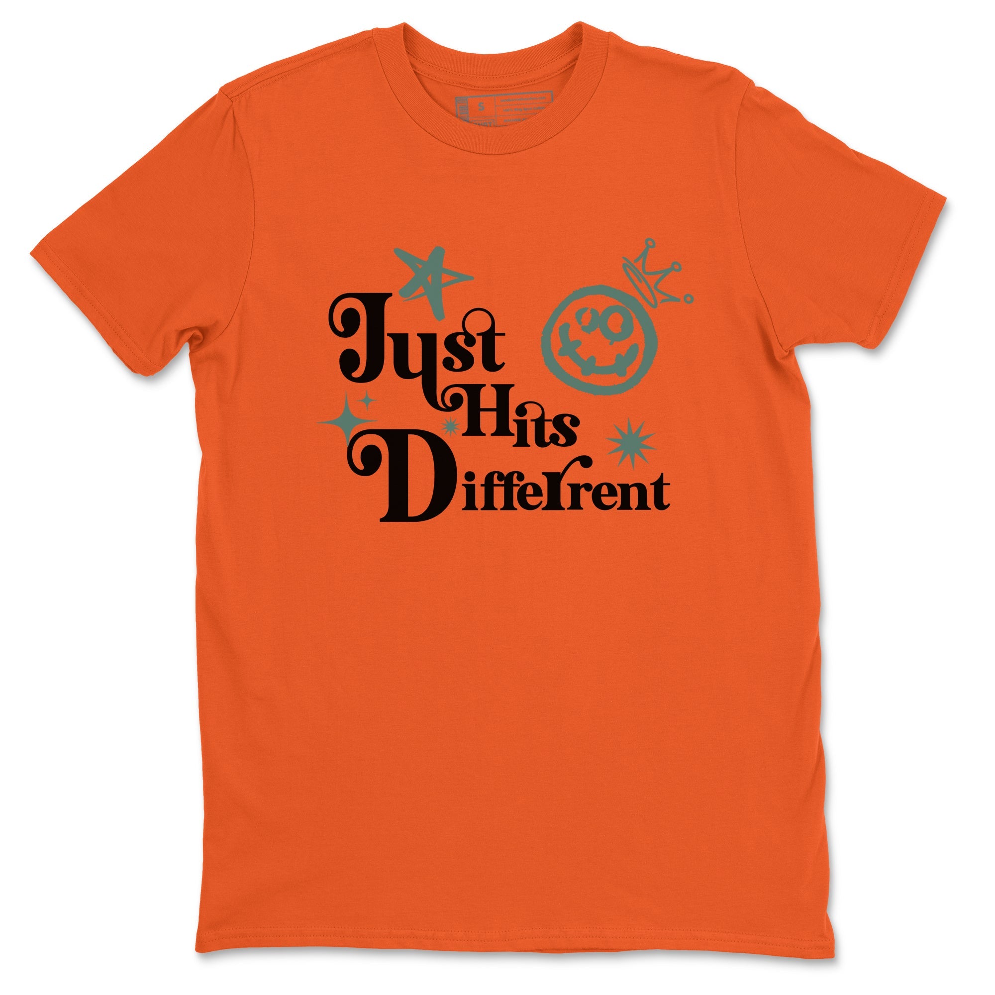 Dunk Low Ceramic shirts to match jordans Just Hits Different sneaker match tees Dunk Ceramic match shoes to clothes Drip Gear Zone unisex cotton Orange 2 shirts