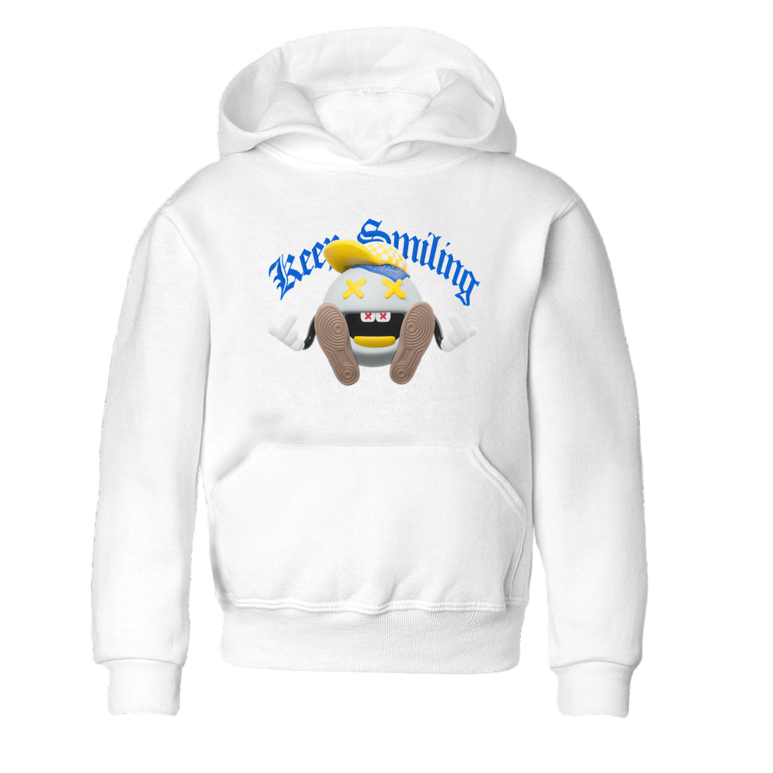 1s Travis Scott Canary shirt to match jordans Keep Smiling sneaker tees Air Jordan 1 Travis Scott Canary Drip Gear Zone baby toddler White 2 cotton Shirt