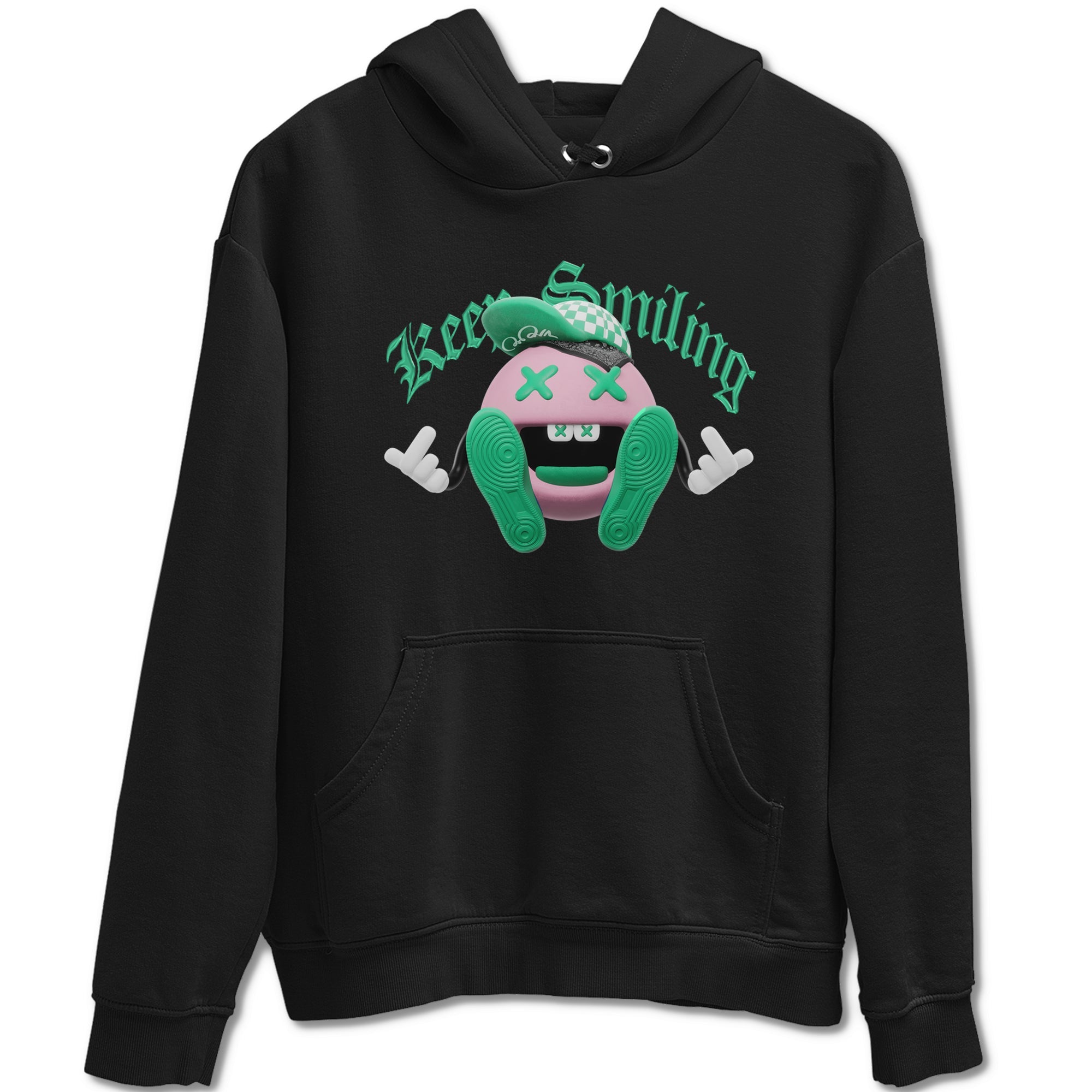 Dunk Low Medium Soft Pink Malachite shirt to match jordans Keep Smiling sneaker tees Dunk Medium Soft Pink Malachite Drip Gear Zone unisex cotton Black 2 crew neck shirt