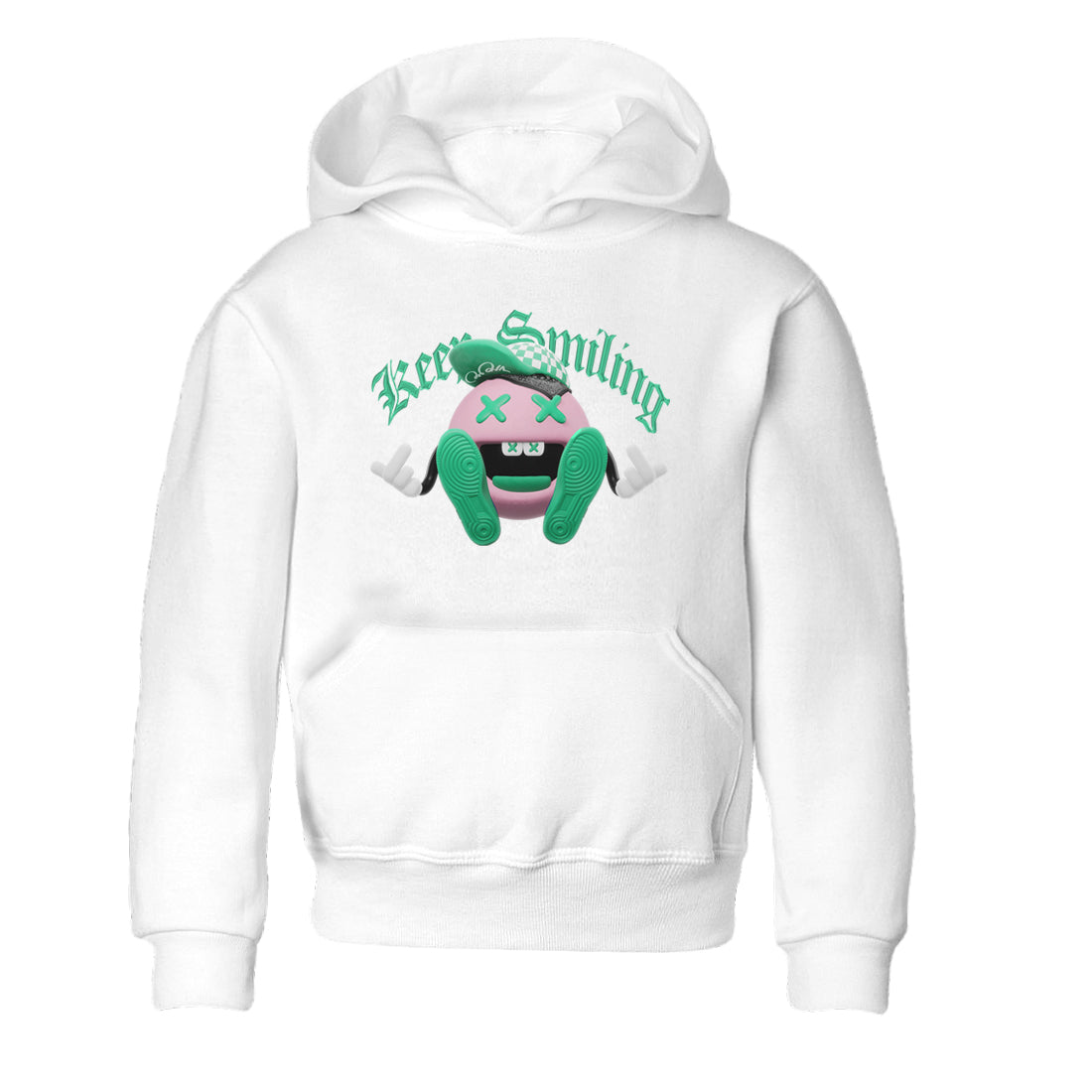 Dunk Low Medium Soft Pink Malachite shirt to match jordans Keep Smiling sneaker tees Dunk Medium Soft Pink Malachite Drip Gear Zone baby toddler White 2 cotton Shirt