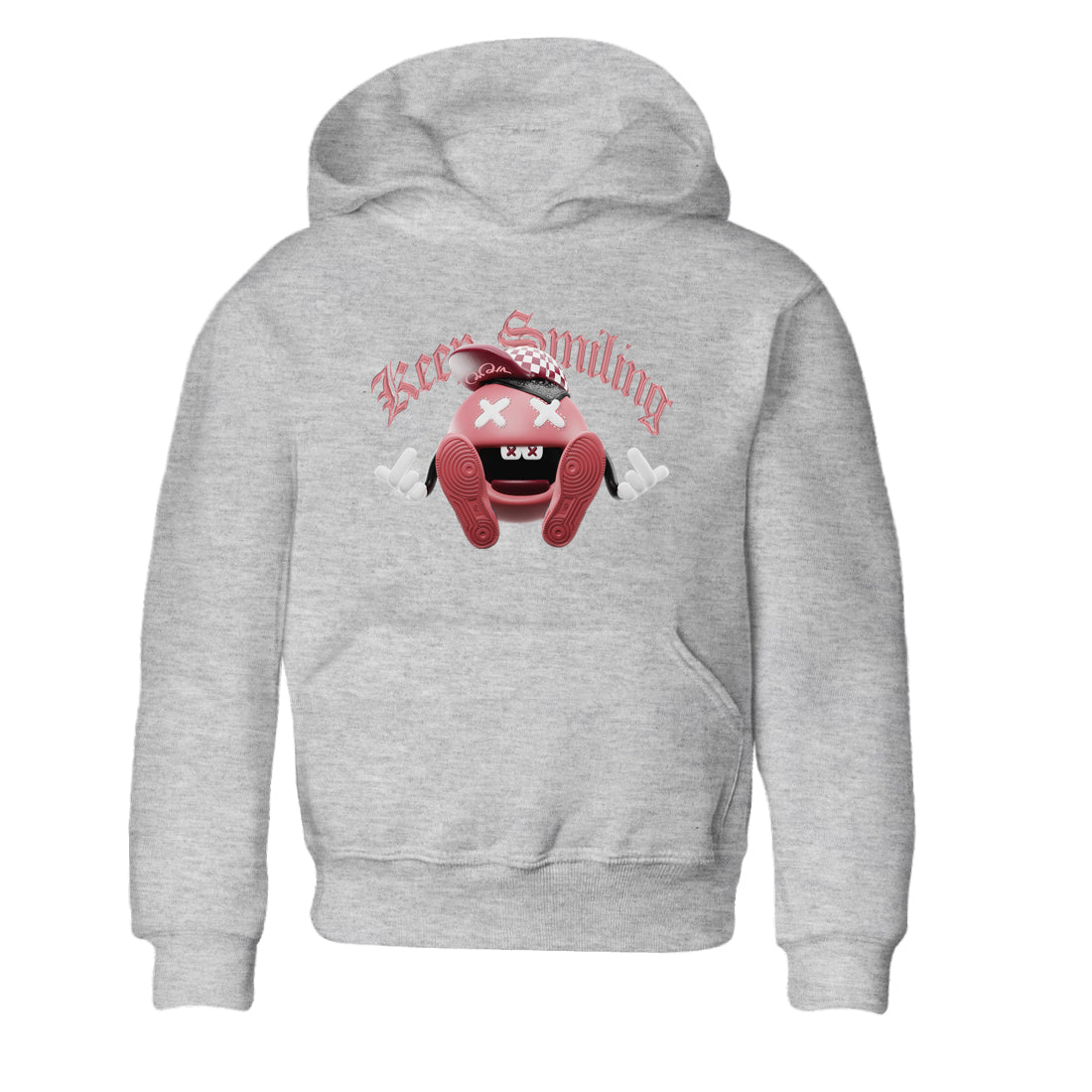 Dunk Valentines Day 2024 shirt to match jordans Keep Smiling sneaker tees Dunk Happy Valentines Day 2024 Drip Gear Zone Baby Toddler Heather Grey 2 T-Shirt