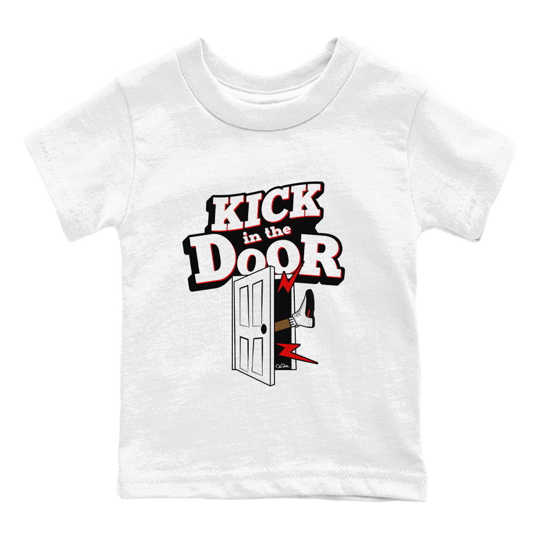 12s Taxi Flip shirts to match jordans Kick In The Door sneaker match tees Air Jordan 12 Taxi Flip Drip Gear Zone streetwear brand Baby and Youth White 2 cotton tee