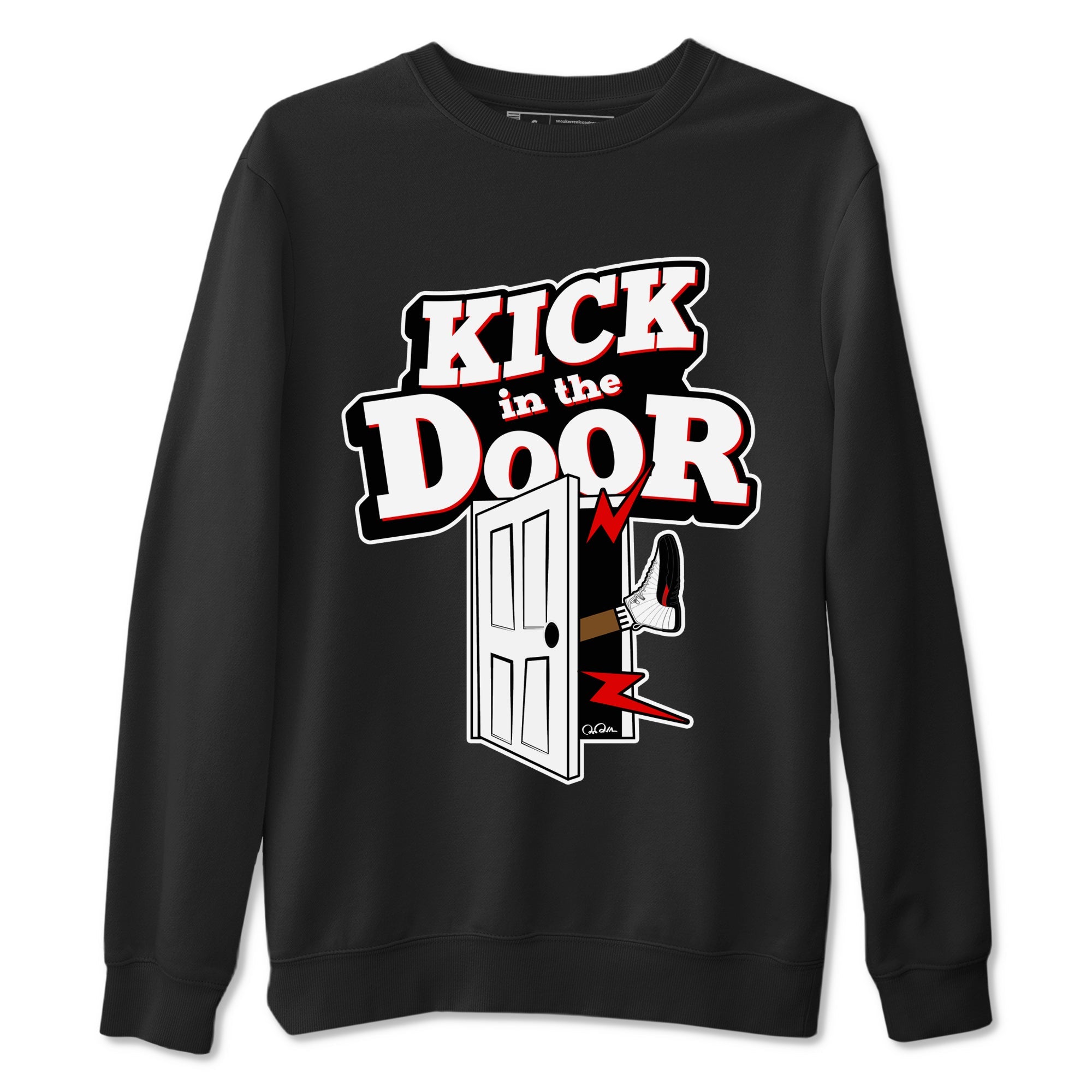 12s Taxi Flip shirts to match jordans Kick In The Door sneaker match tees Air Jordan 12 Taxi Flip Drip Gear Zone streetwear brand Black 2 unisex cotton tee