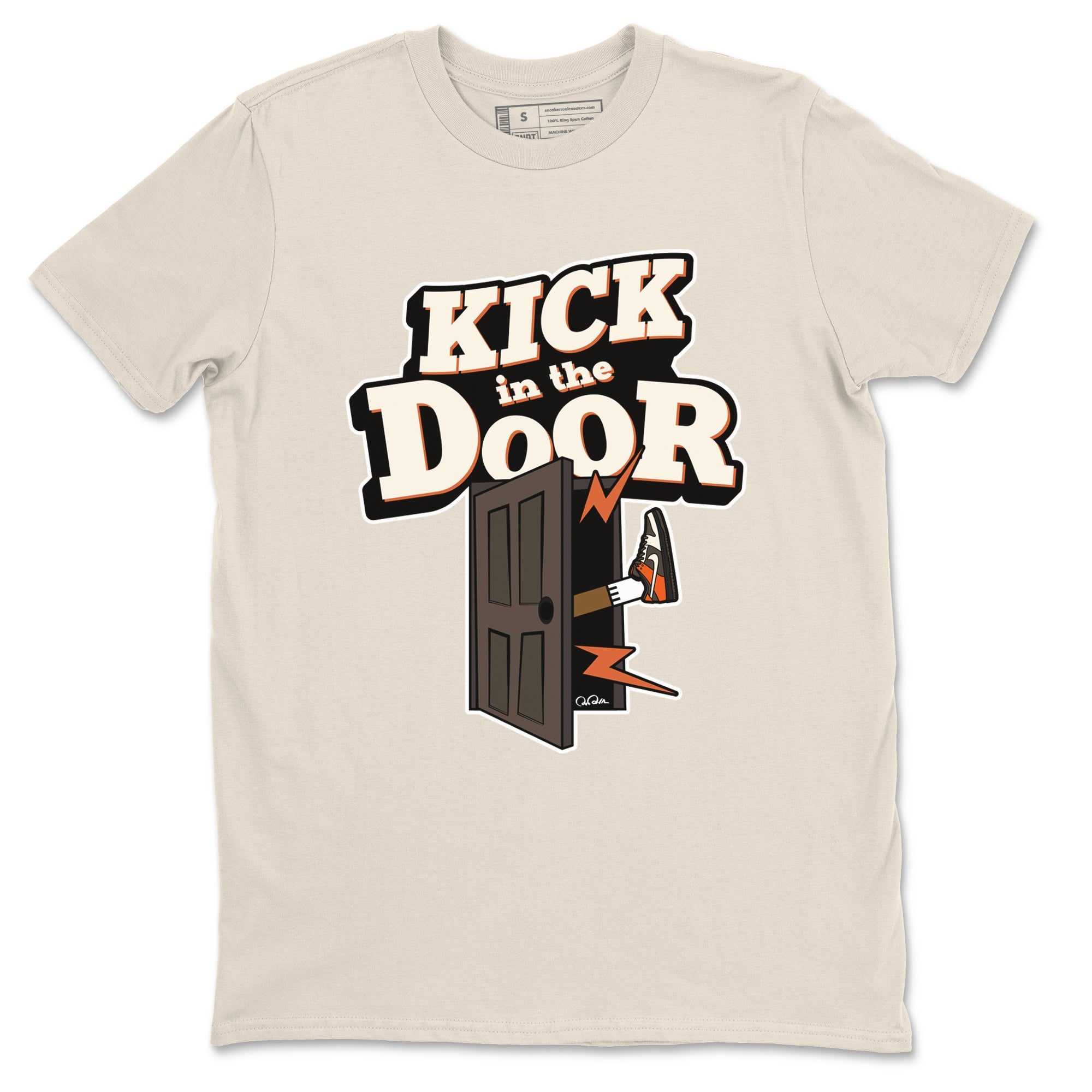 Dunk Red Panda shirt to match jordans Kick In The Door sneaker tees Nike Dunk LowRed Panda Drip Gear Zone Unisex Natural 2 T-Shirt