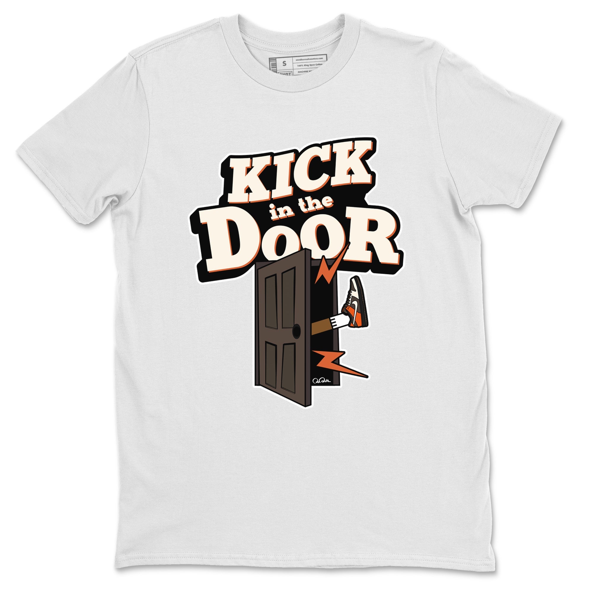 Dunk Red Panda shirt to match jordans Kick In The Door sneaker tees Nike Dunk LowRed Panda Drip Gear Zone Unisex White 2 T-Shirt