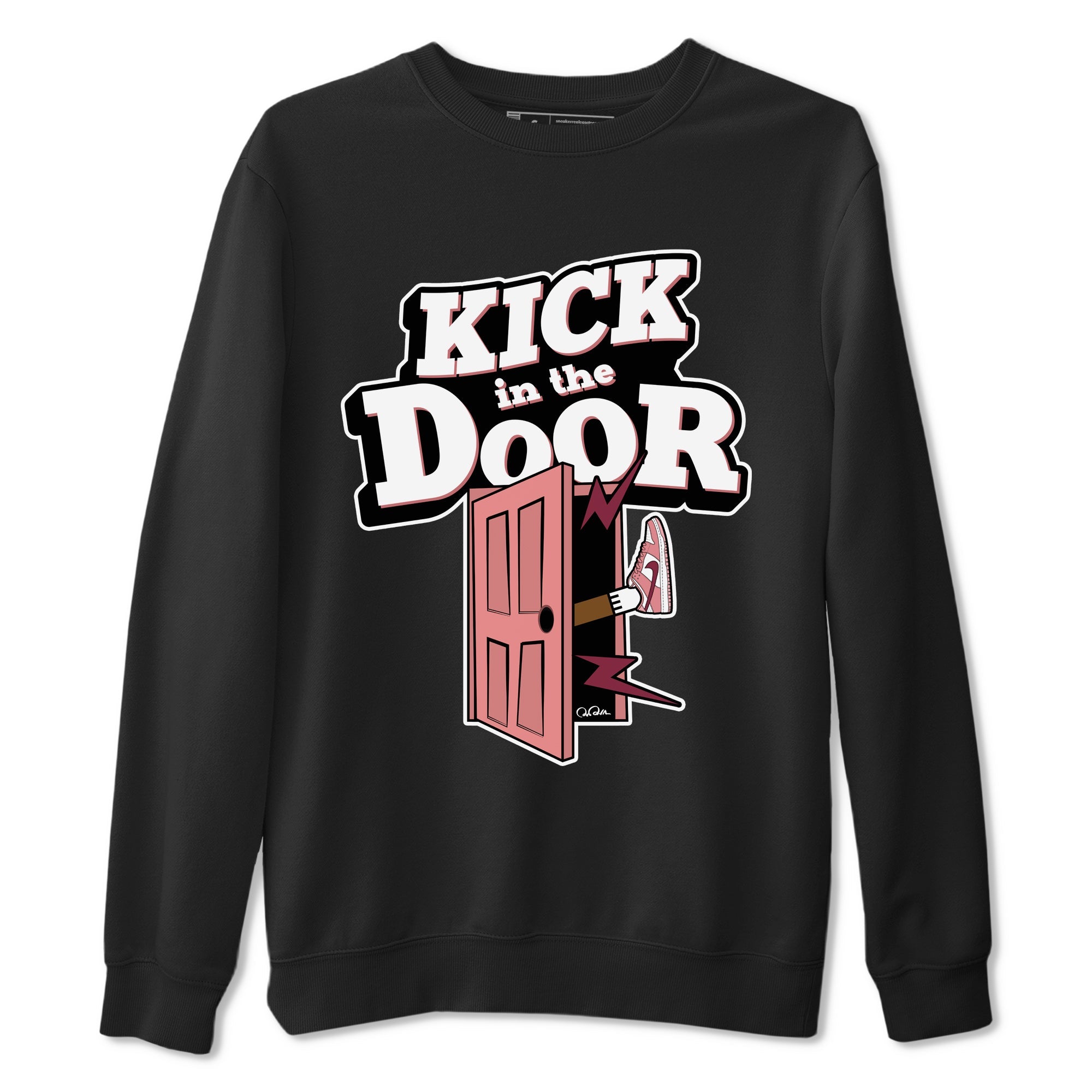 Dunk Valentines Day 2024 shirt to match jordans Kick In The Door sneaker tees Dunk Happy Valentines Day 2024 Drip Gear Zone Unisex Black 2 T-Shirt
