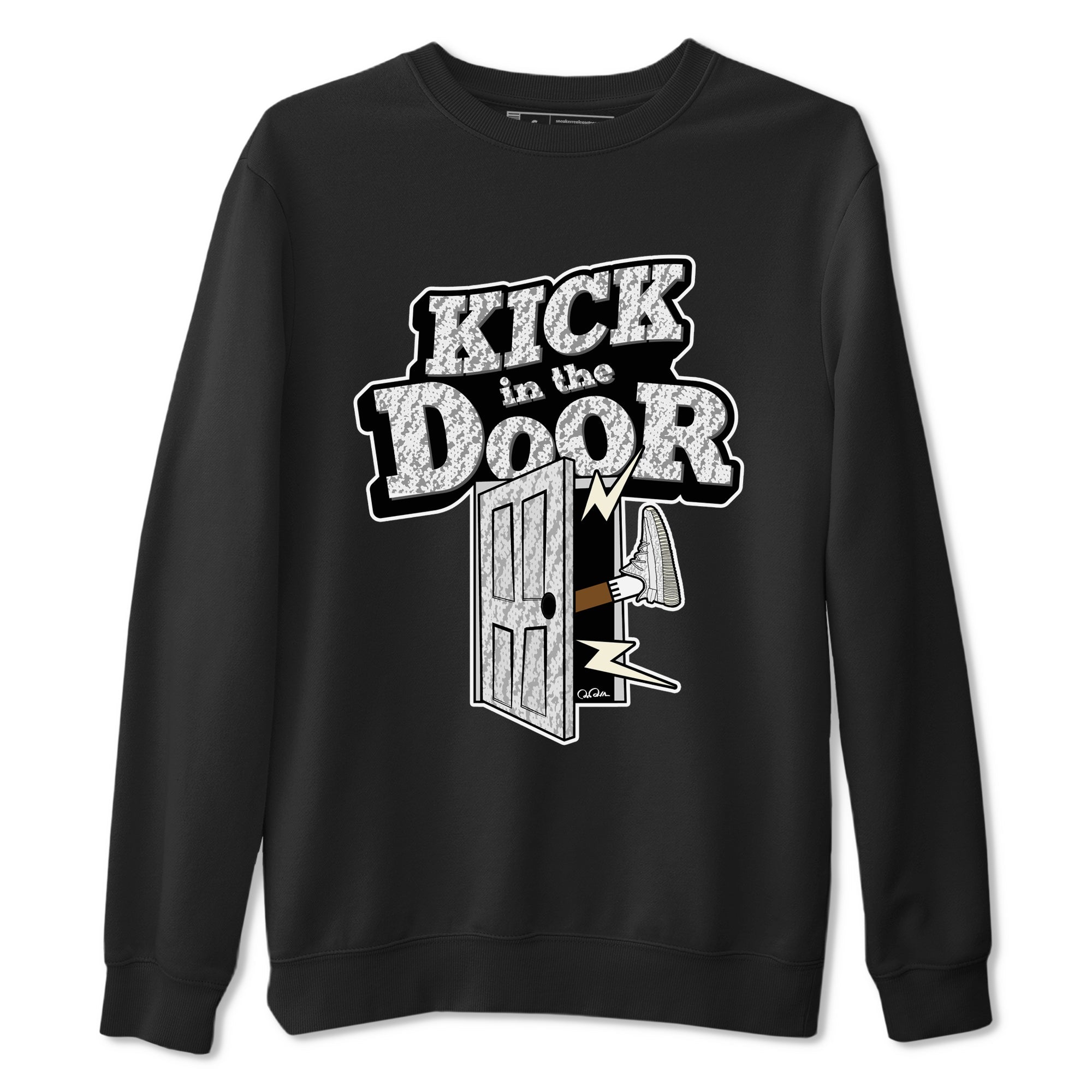 Yeezy 350 Static shirt to match jordans Kick In The Door sneaker tees Adidas Yeezy 350 Static Drip Gear Zone Unisex Black 2 T-Shirt