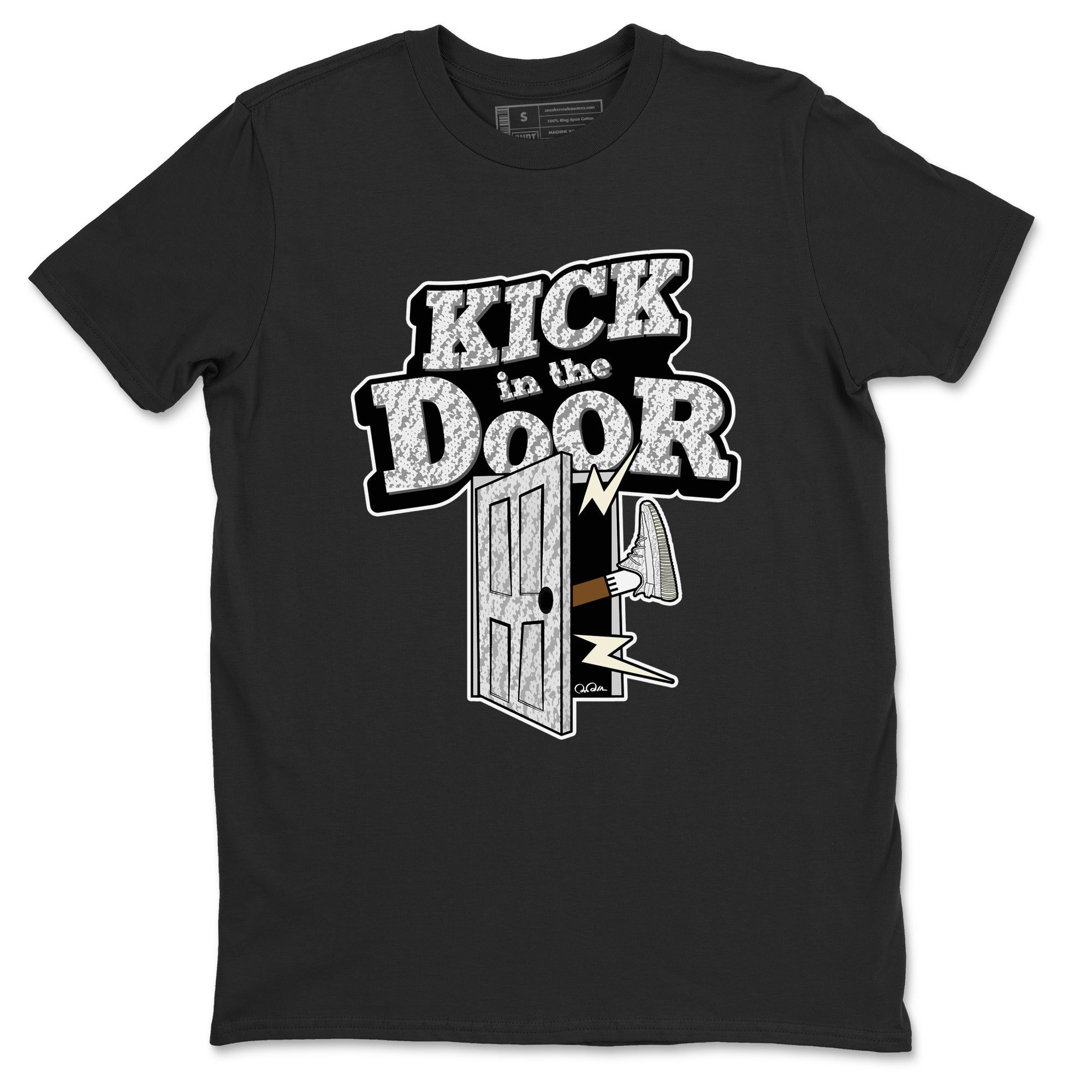 Yeezy 350 Static shirt to match jordans Kick In The Door sneaker tees Adidas Yeezy 350 Static Drip Gear Zone Unisex Black 2 T-Shirt