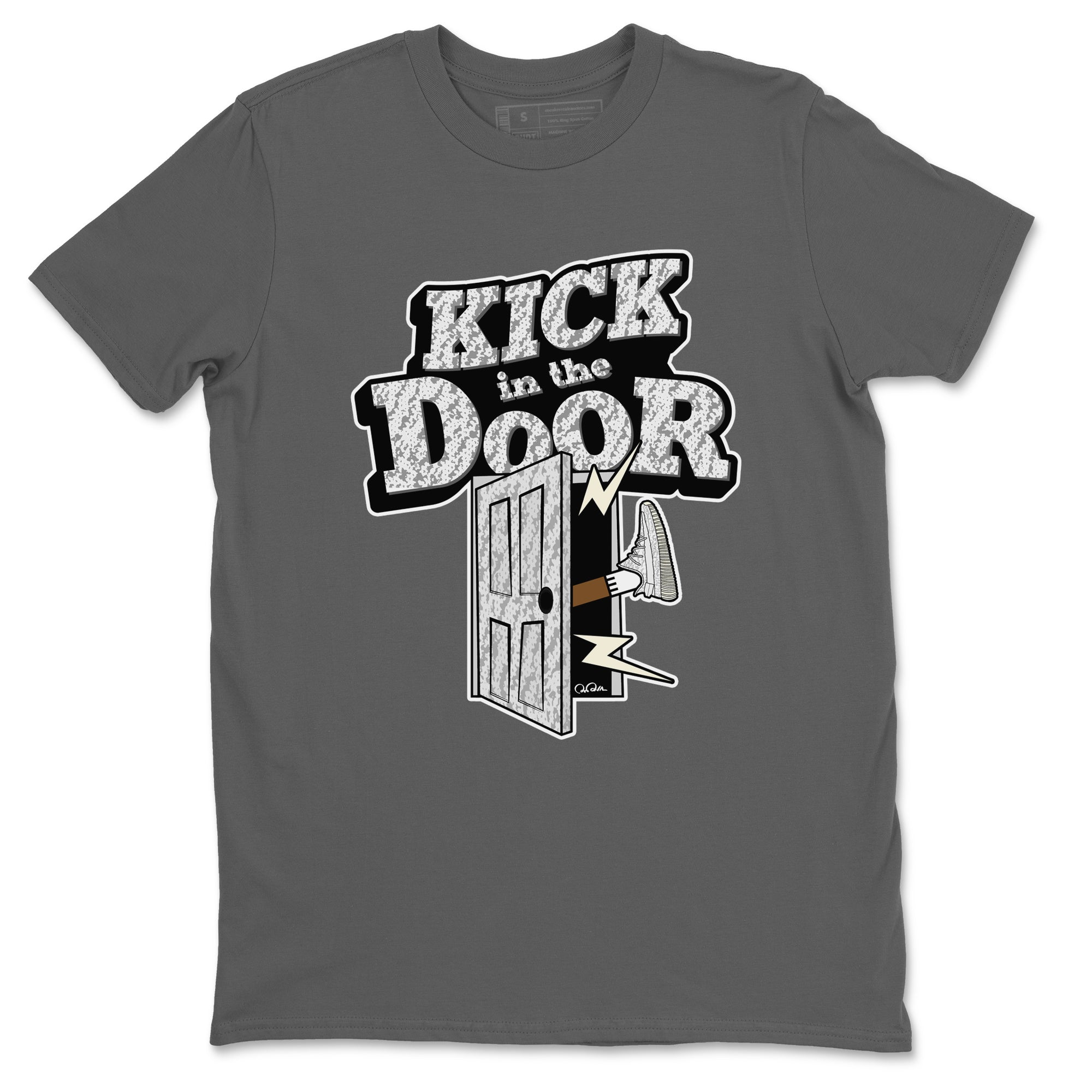 Yeezy 350 Static shirt to match jordans Kick In The Door sneaker tees Adidas Yeezy 350 Static Drip Gear Zone Unisex Cool Grey 2 T-Shirt